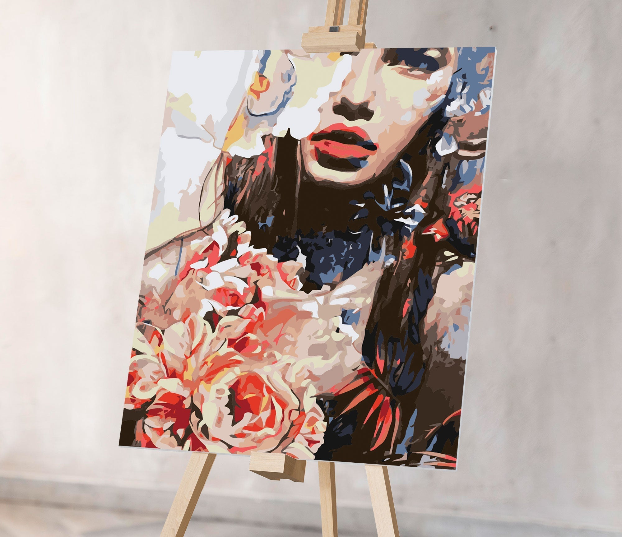 Dievča s pivonkami (SC0710)