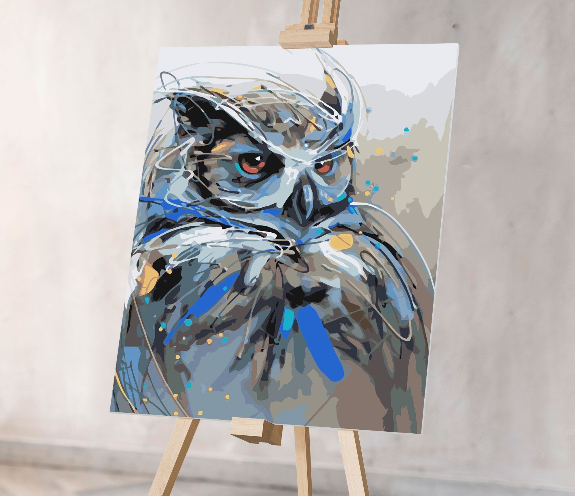 Farebná sova (SC0723)