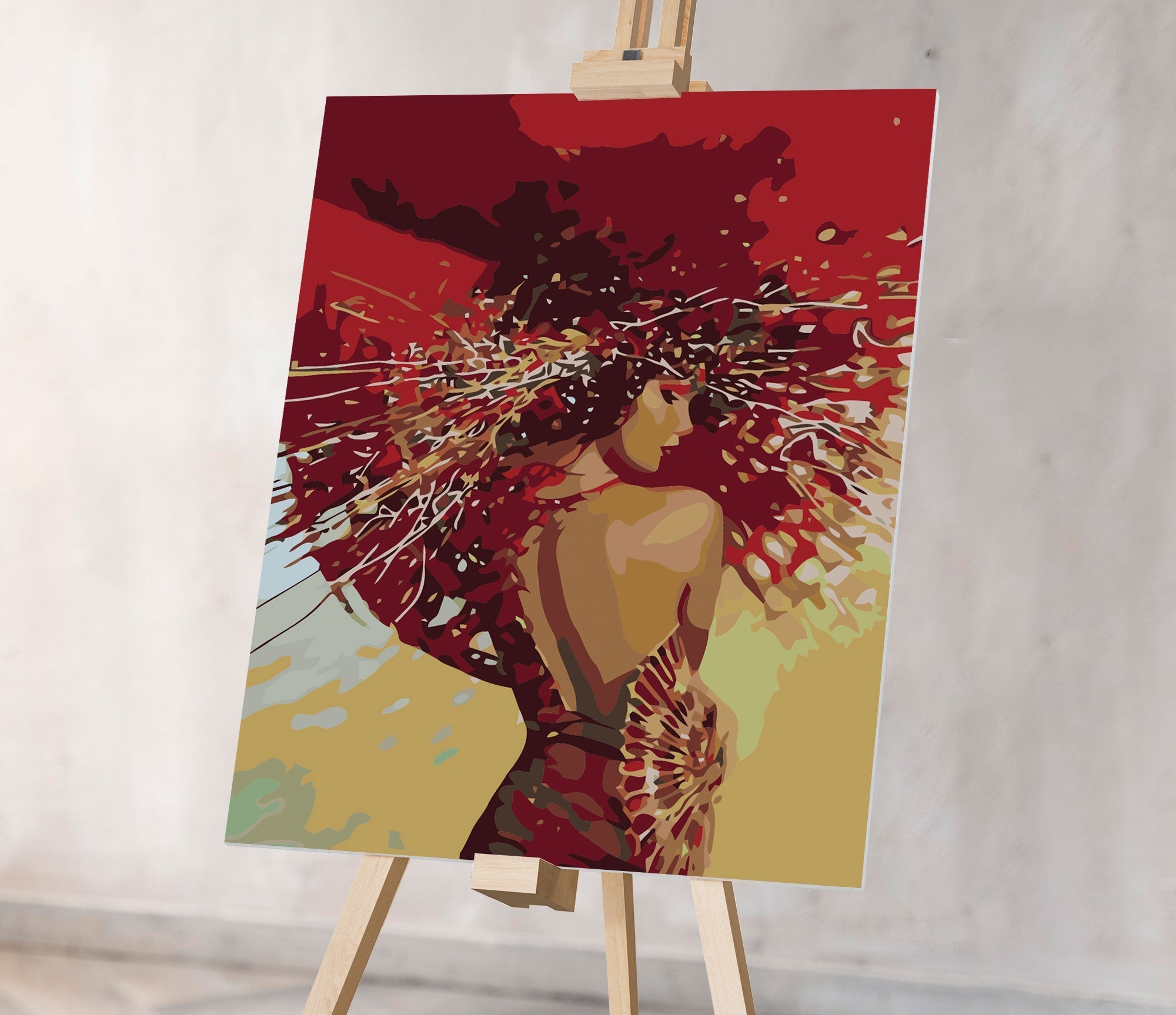 Dievča s ventilátorom (SC0739)