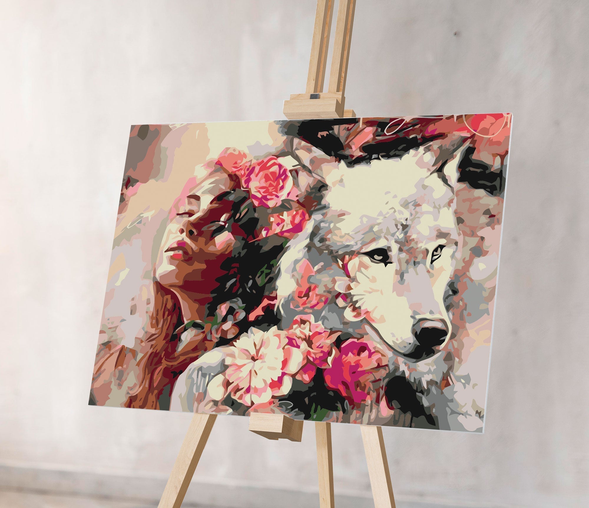 Dievča s vlkom (SC0712)