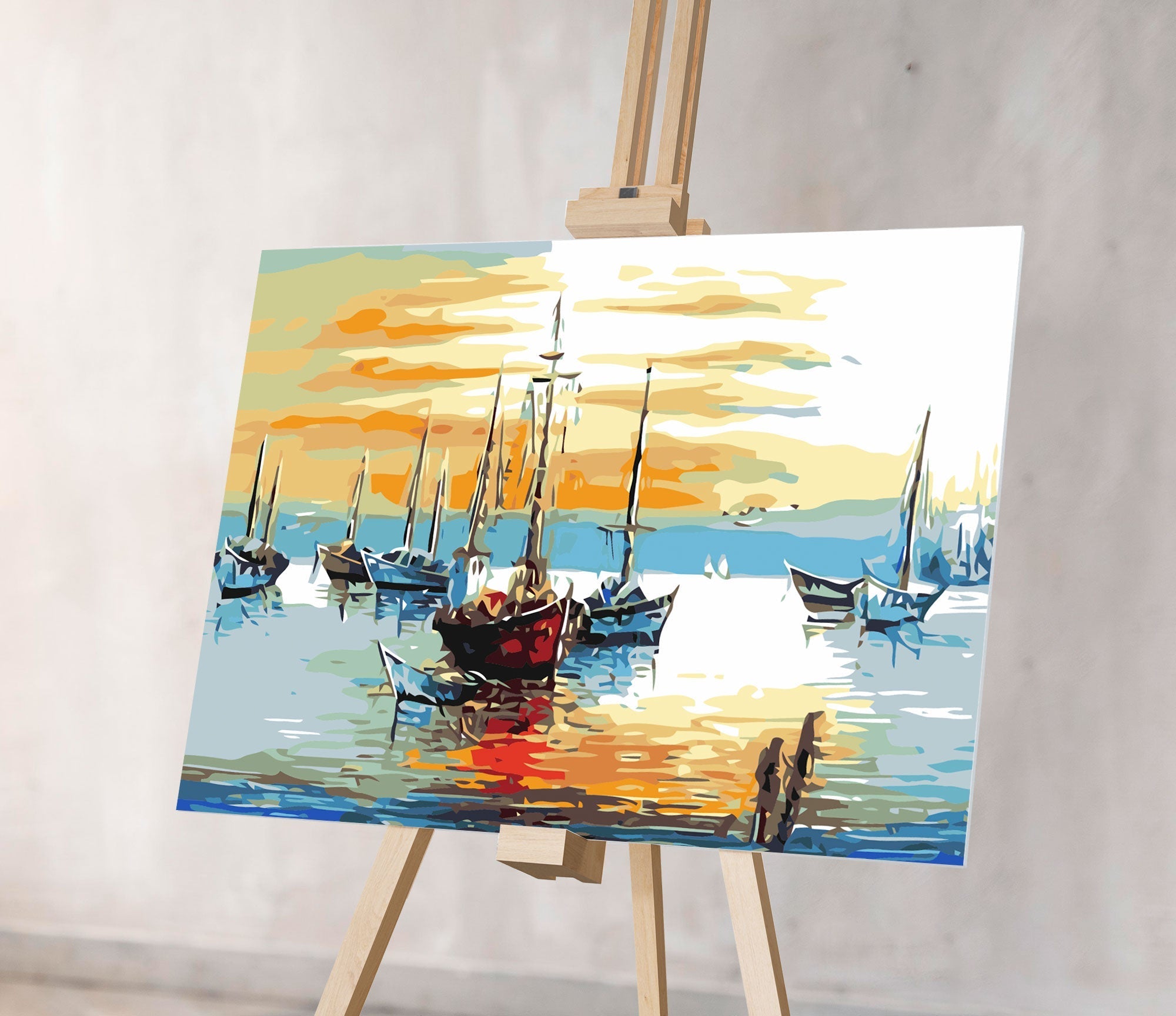 Plachty pri západe slnka (SC0787)