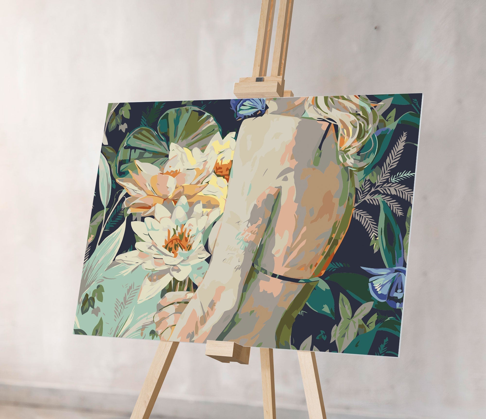 Dievča s ľaliami (SC0725)