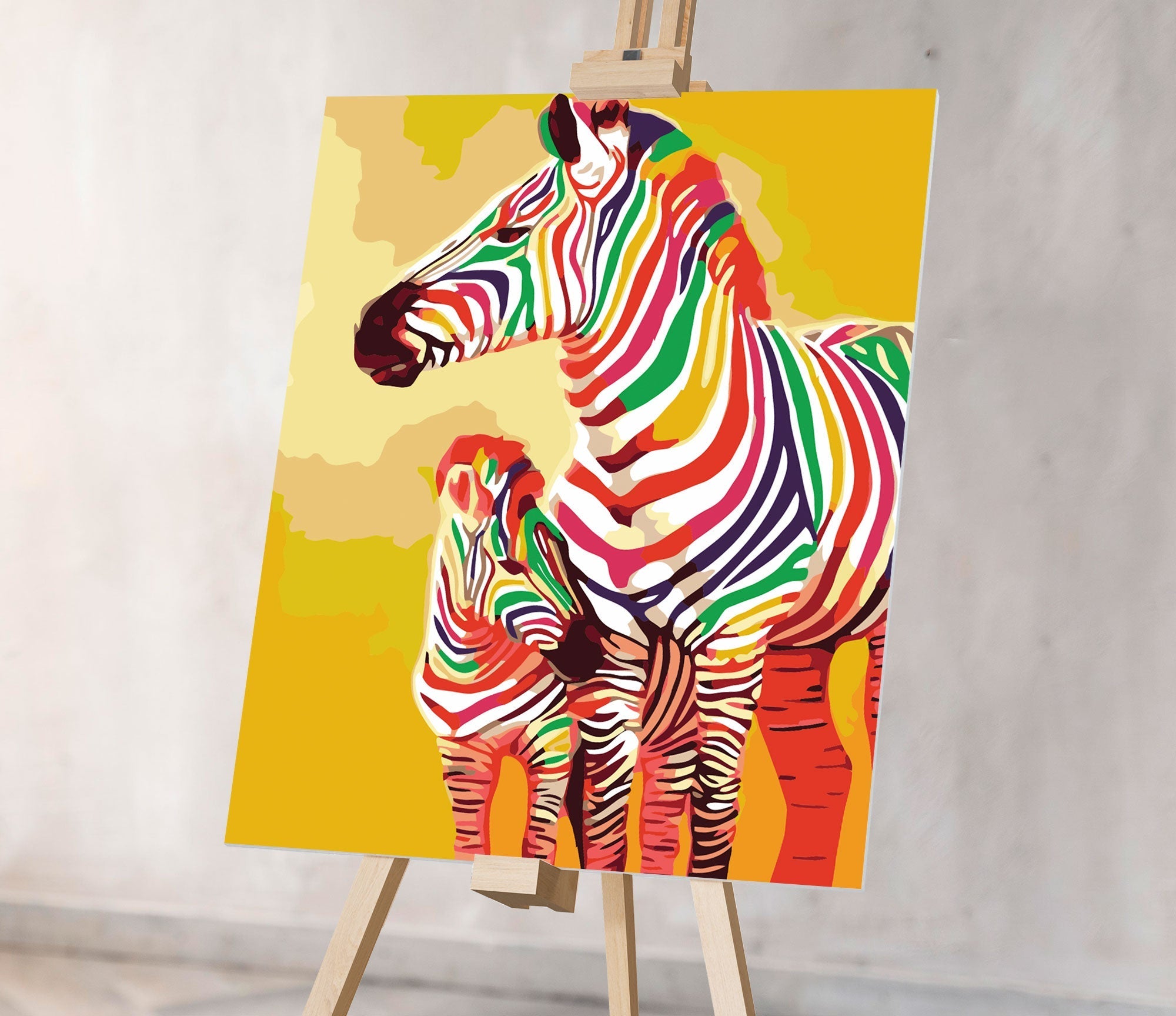 Viacfarebné zebry (SC0703)