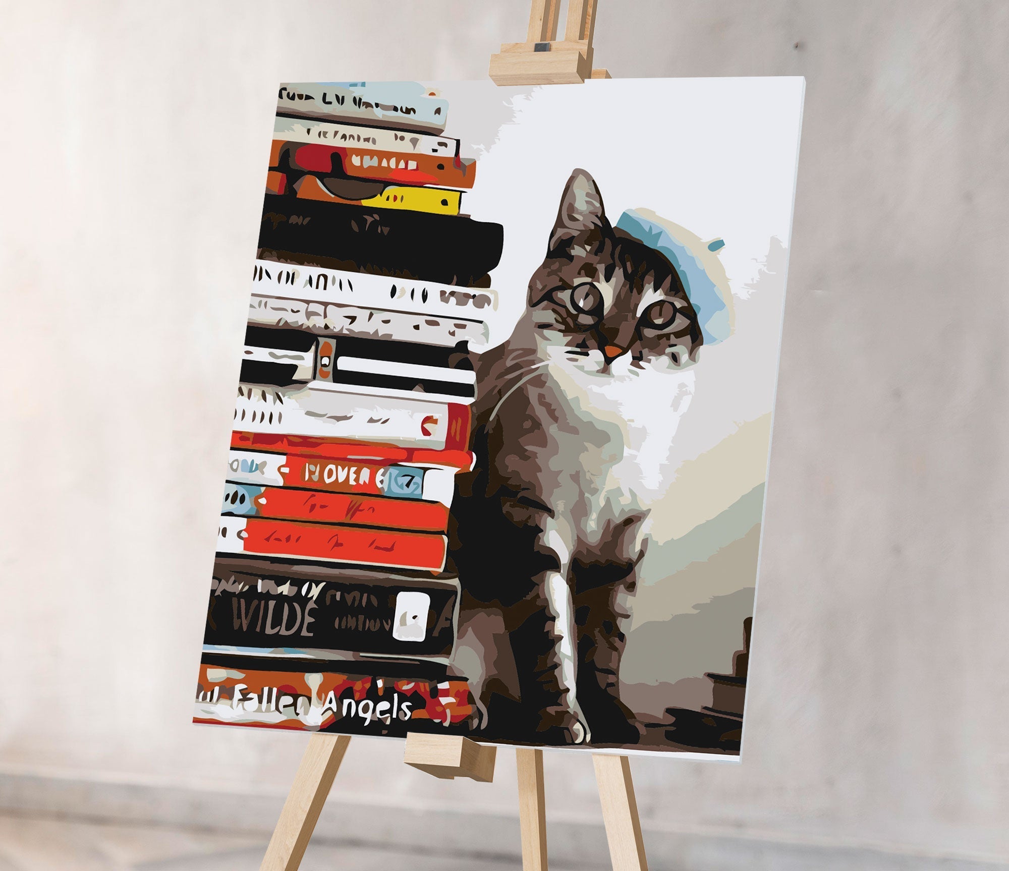 Mačka a knihy (SC0737)