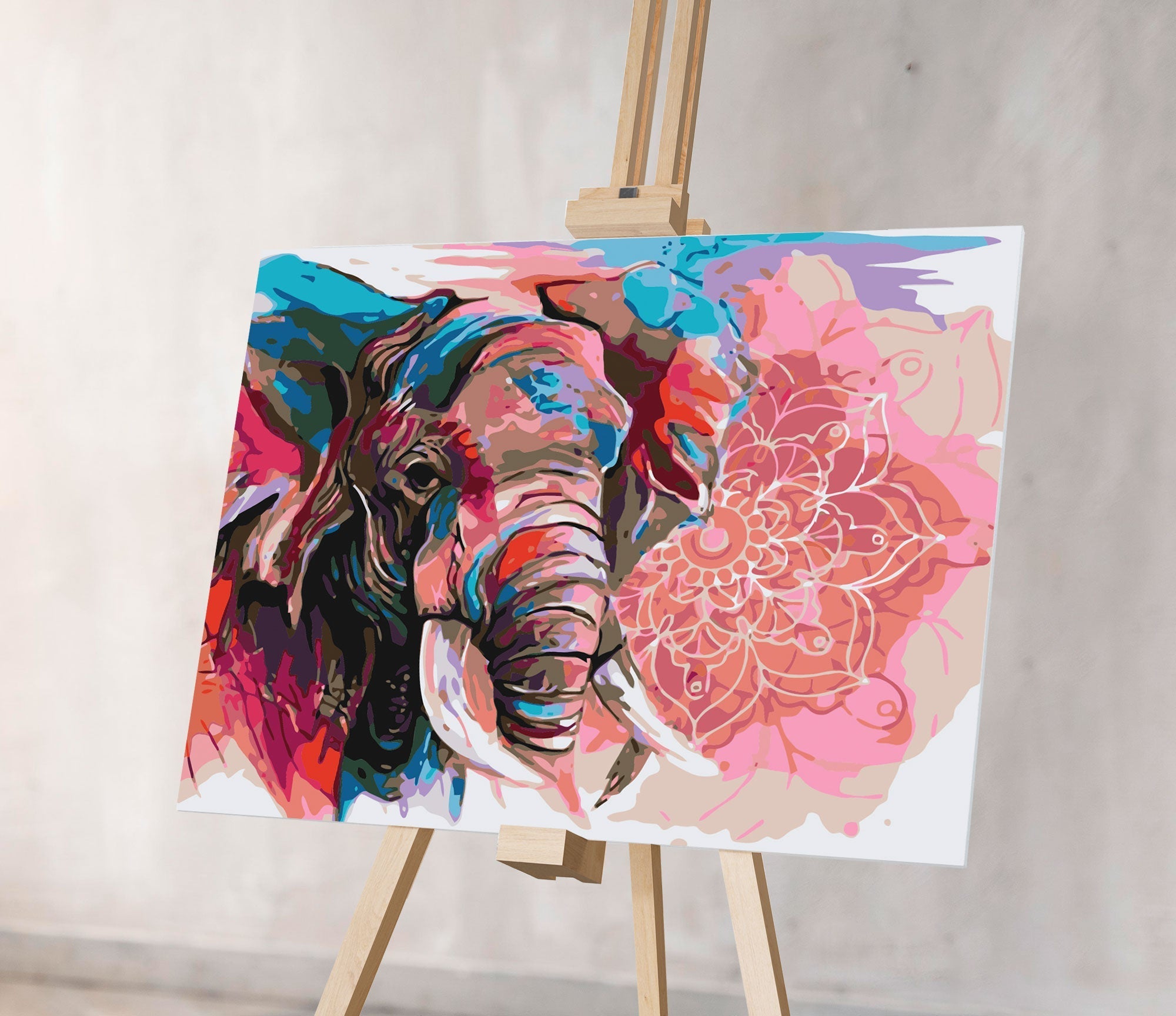 Farebný slon (SC0744)