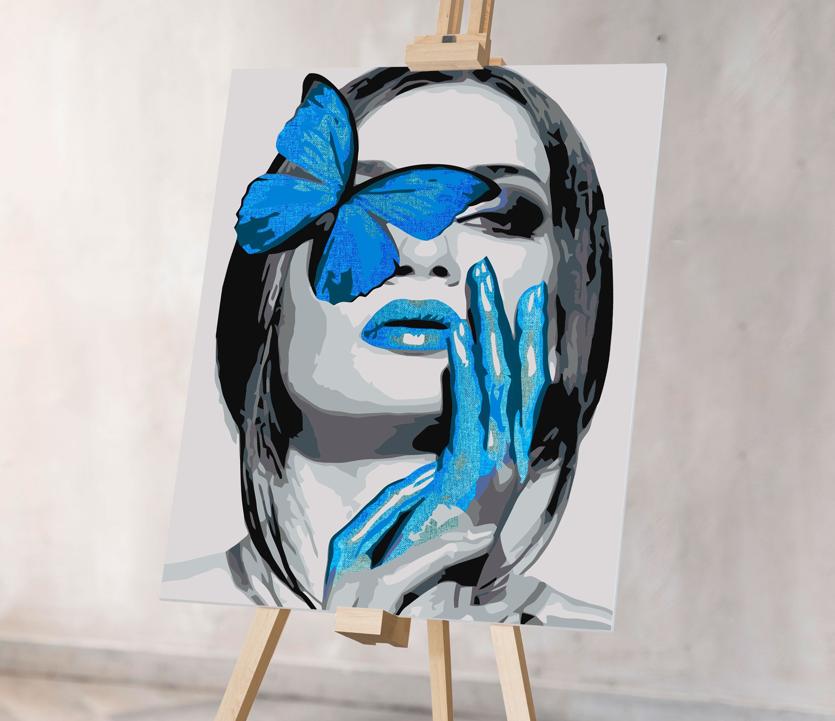 Dáma Modré Ústa (SC0651)