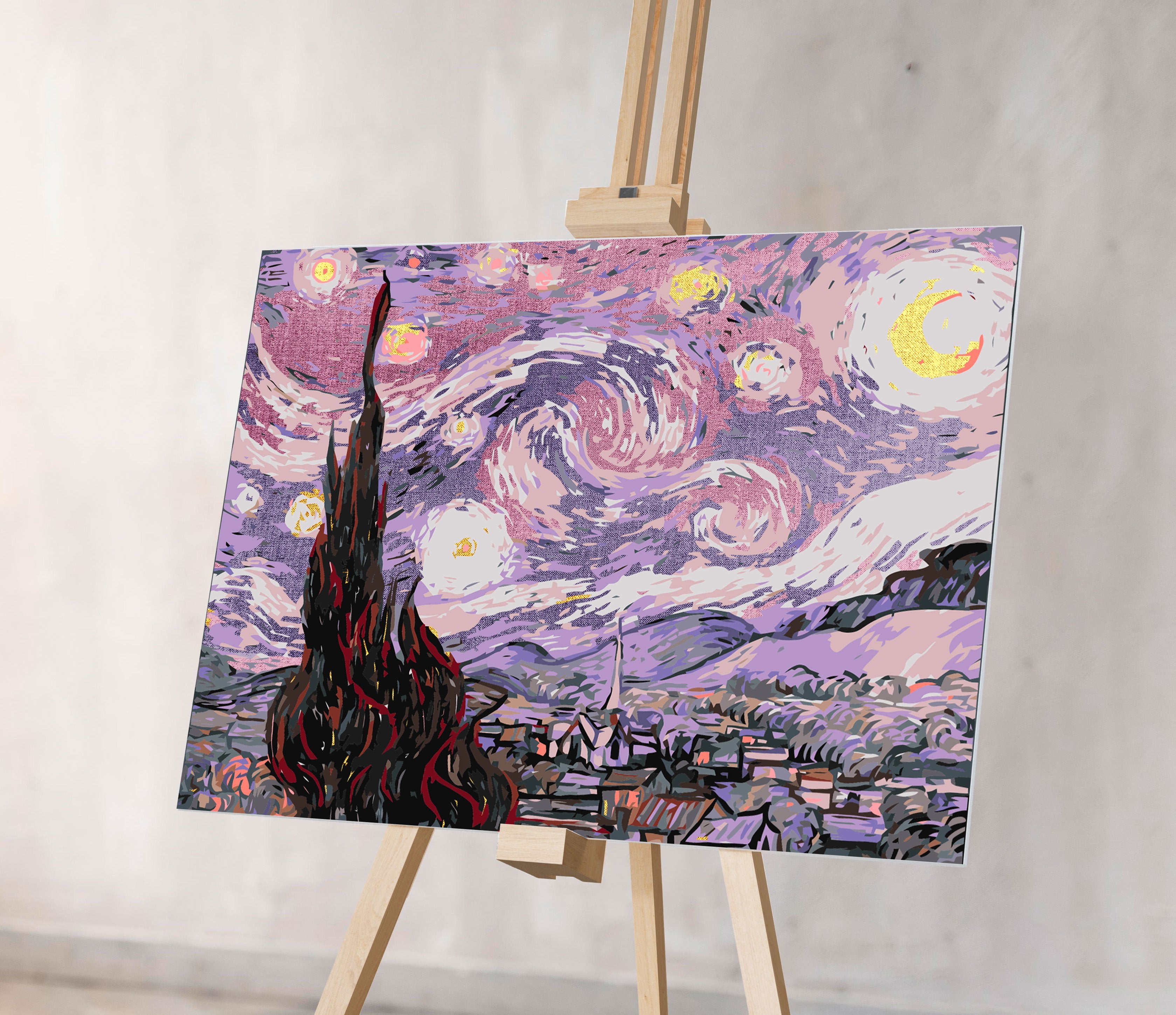 Hviezdna Noc Rôznych Odtieňov (SC0634)