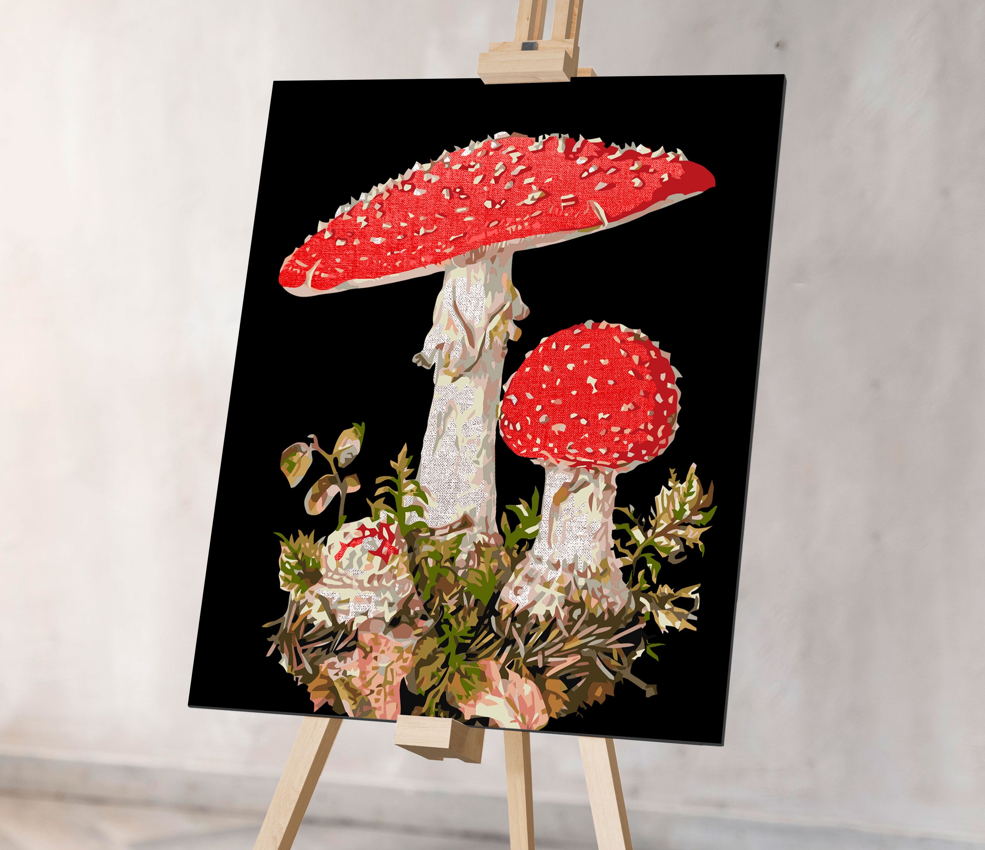 Obrázok metalických húb (SC0636)