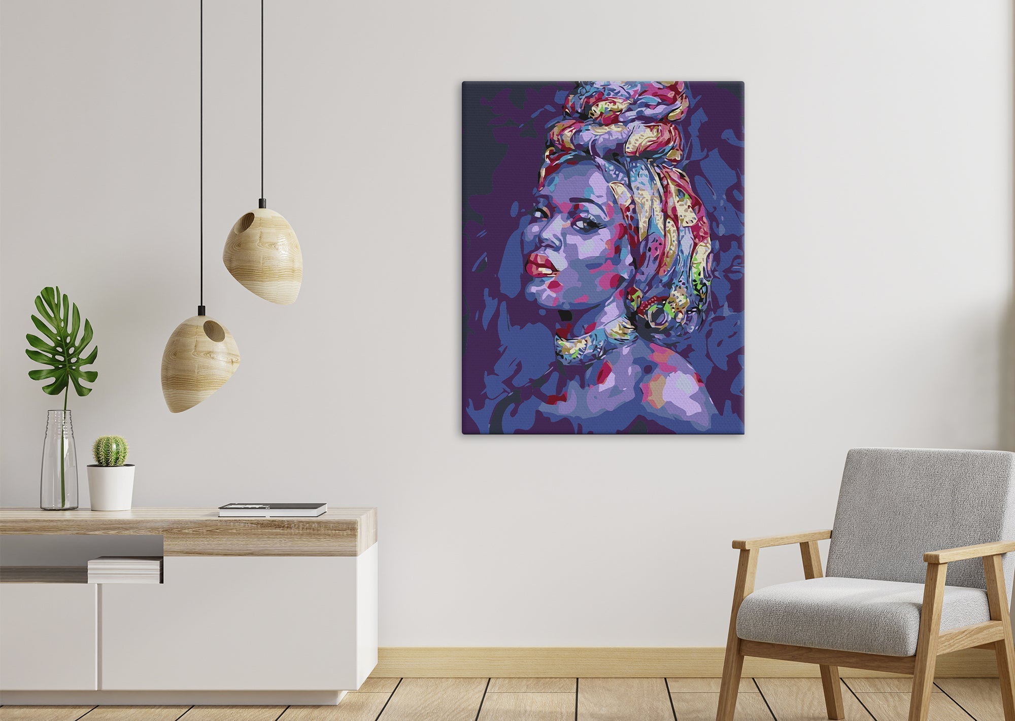 Farebné dievča (SC0774)