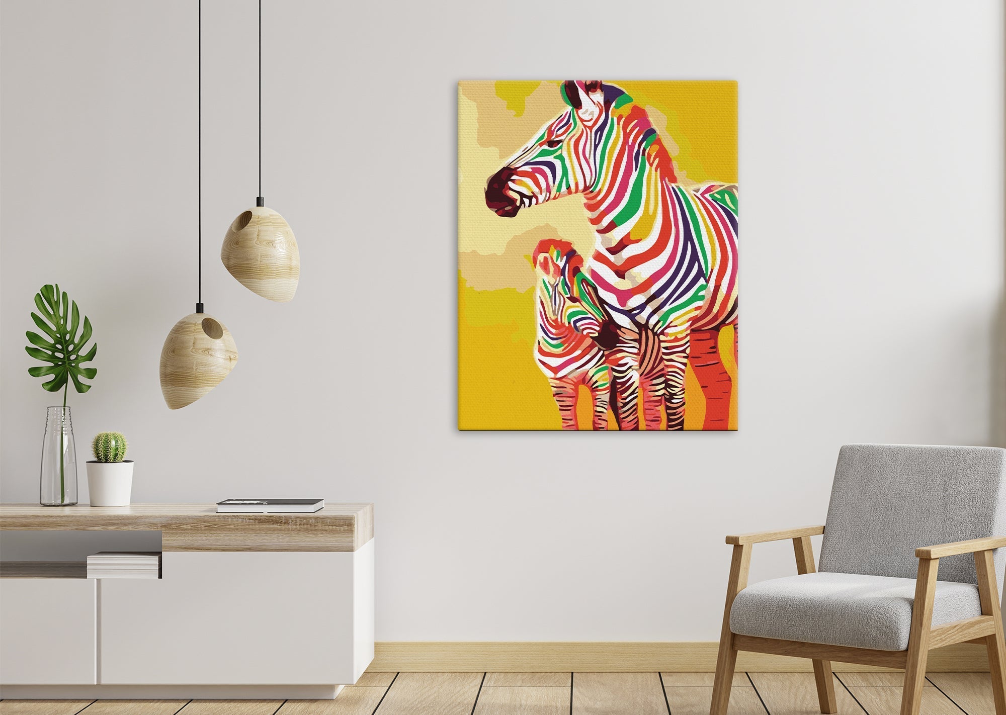 Viacfarebné zebry (SC0703)