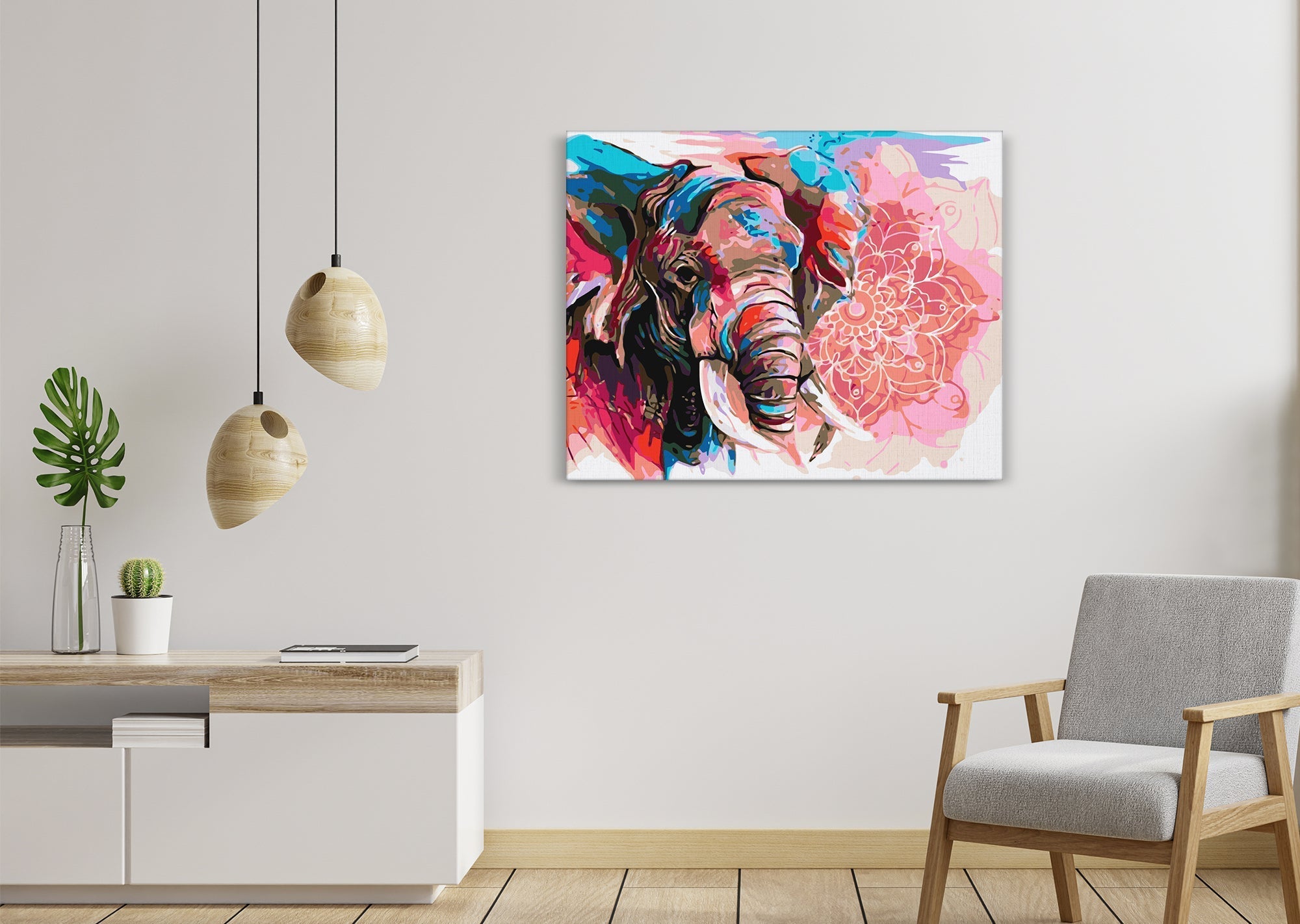 Farebný slon (SC0744)