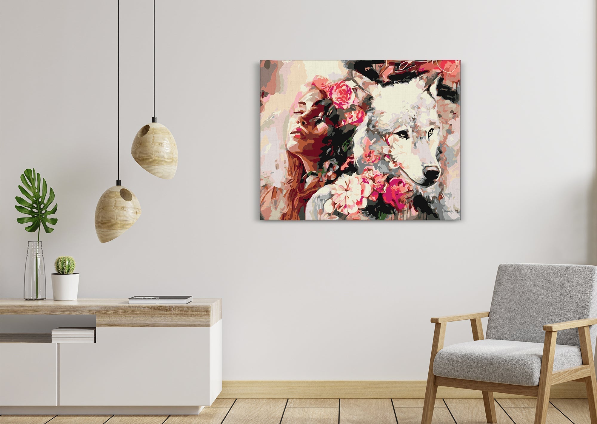 Dievča s vlkom (SC0712)