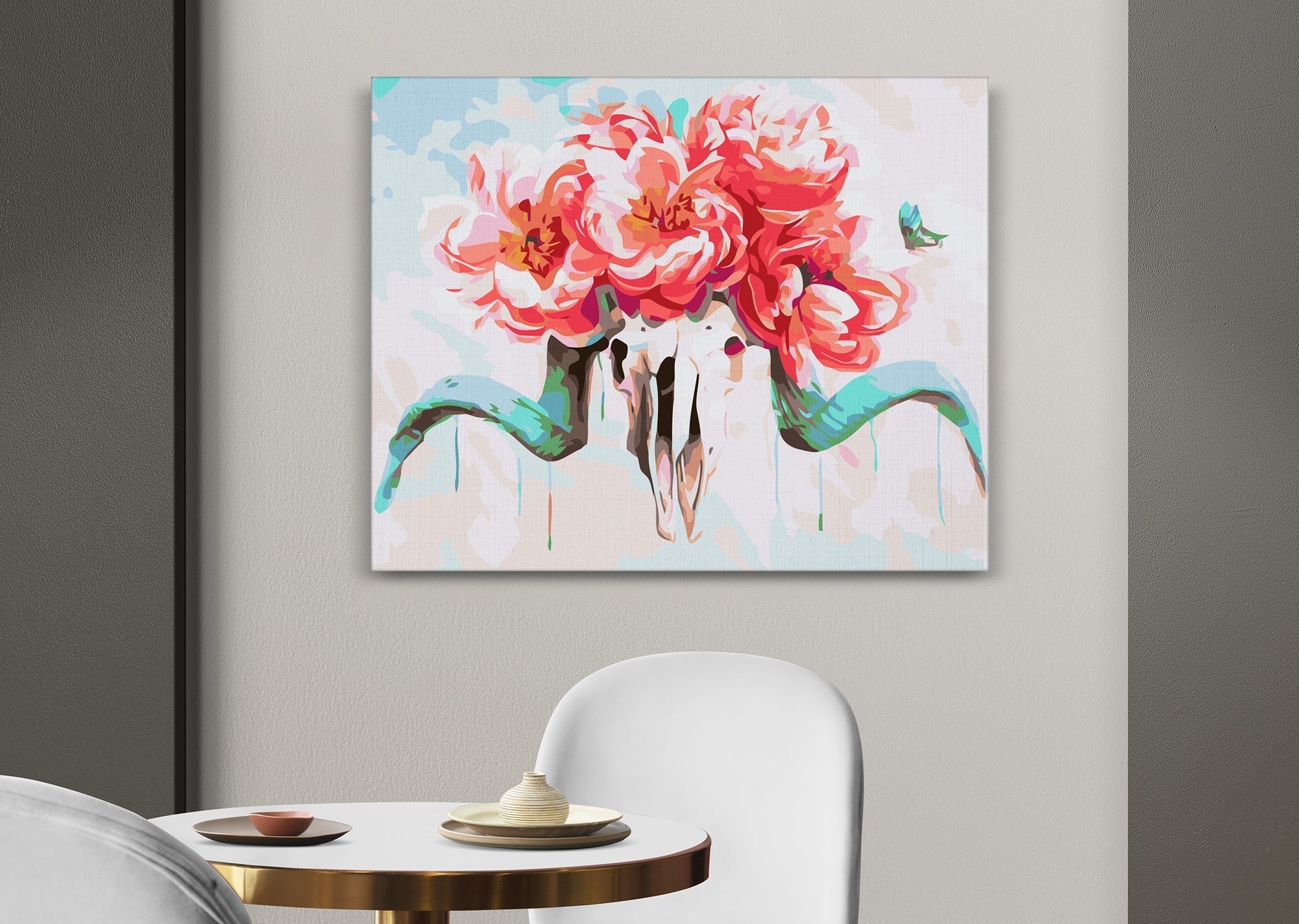 Lebka s kvetmi (SC0763)