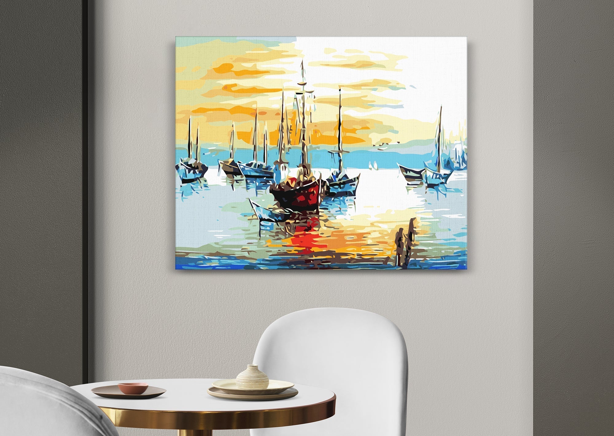 Plachty pri západe slnka (SC0787)