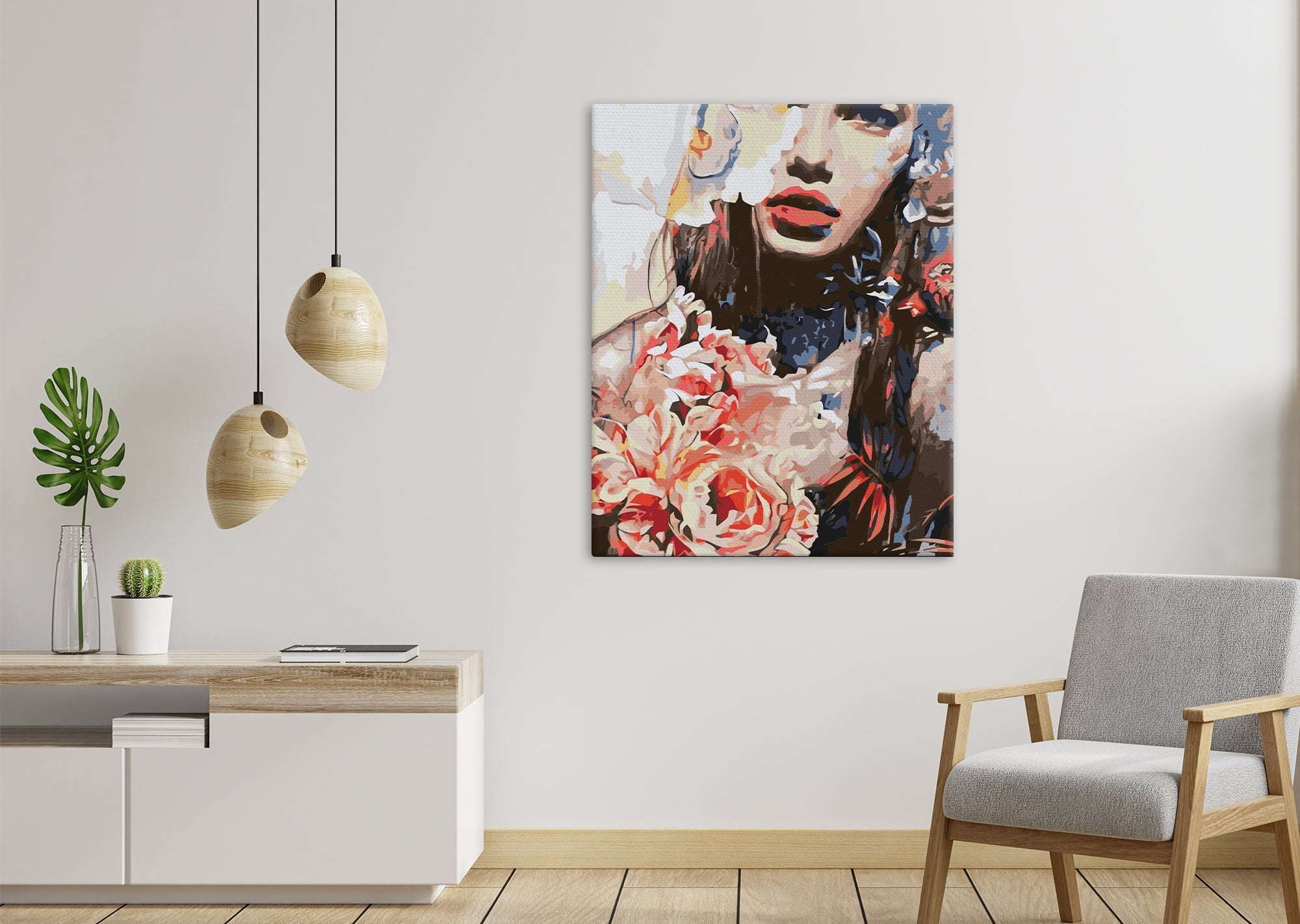 Dievča s pivonkami (SC0710)