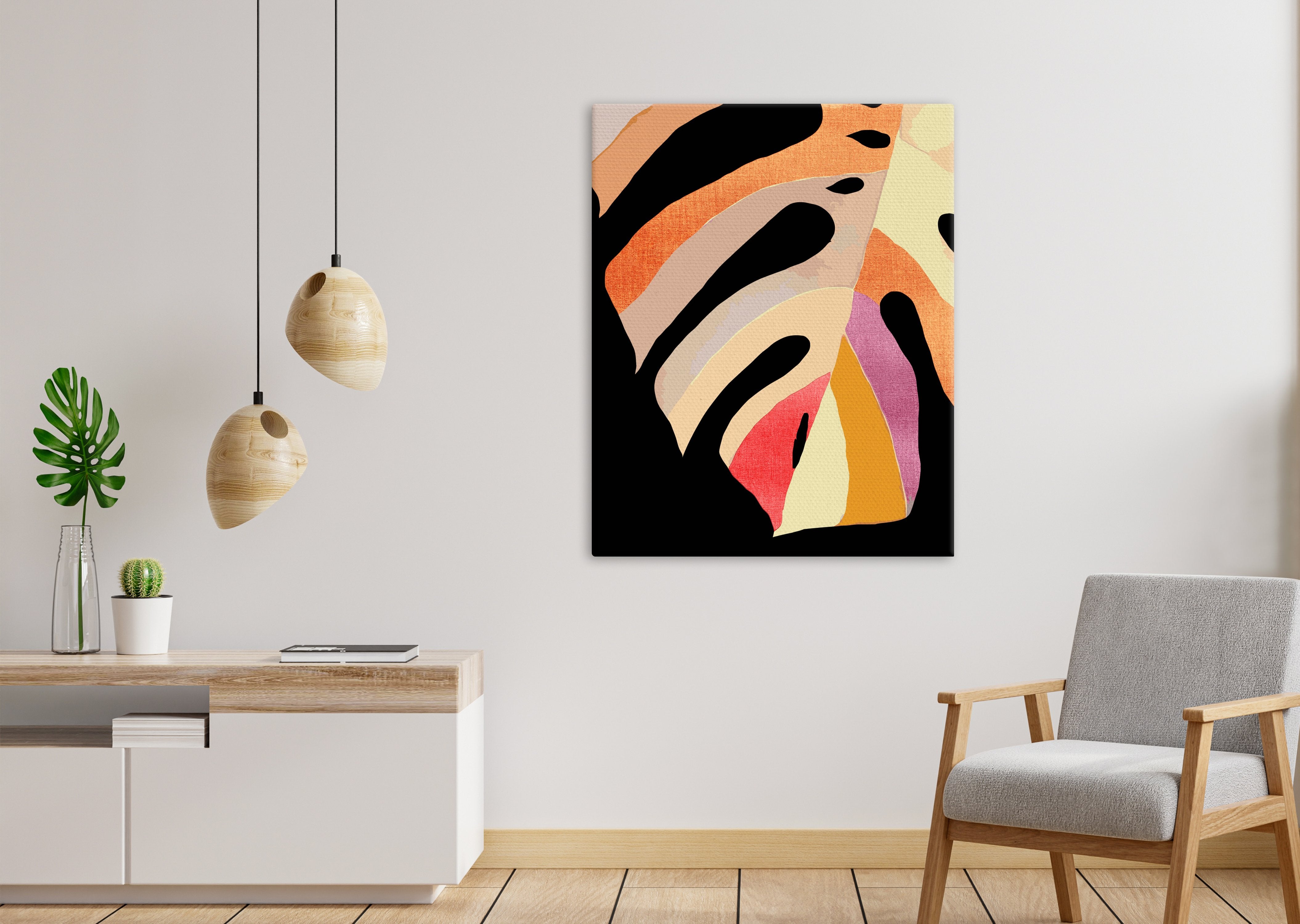 Farebné Listy Monstera (SC0626)