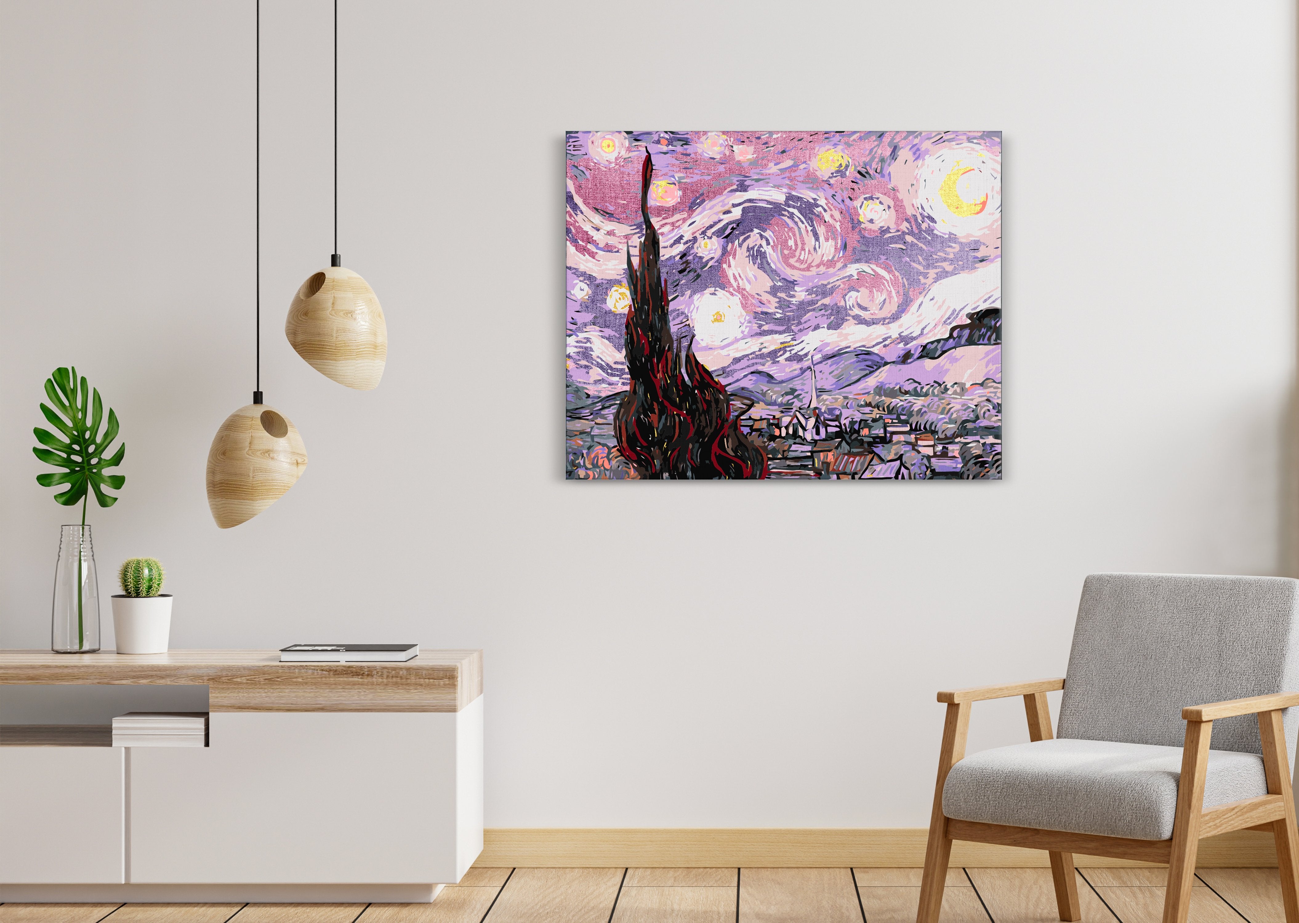 Hviezdna Noc Rôznych Odtieňov (SC0634)