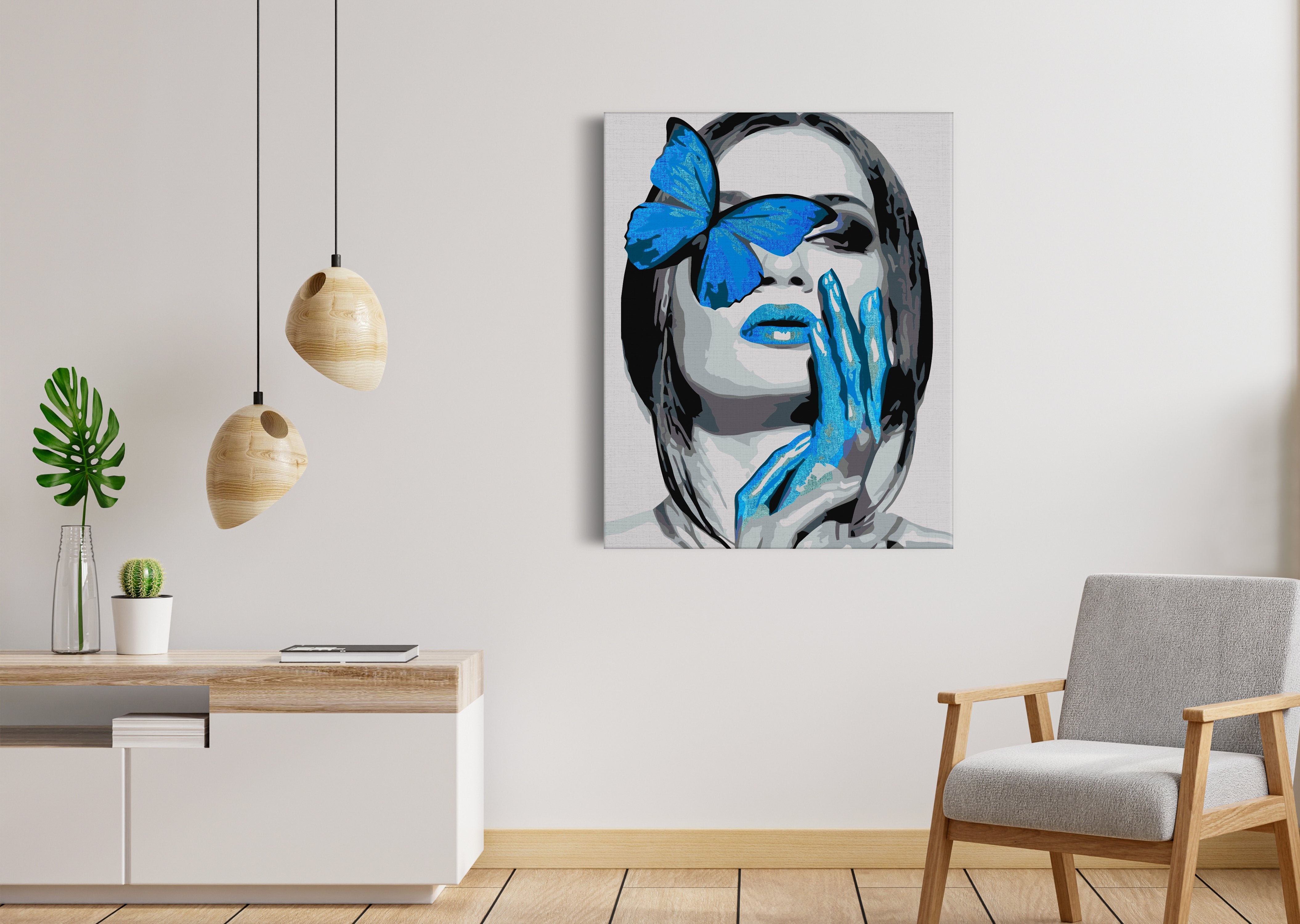 Dáma Modré Ústa (SC0651)