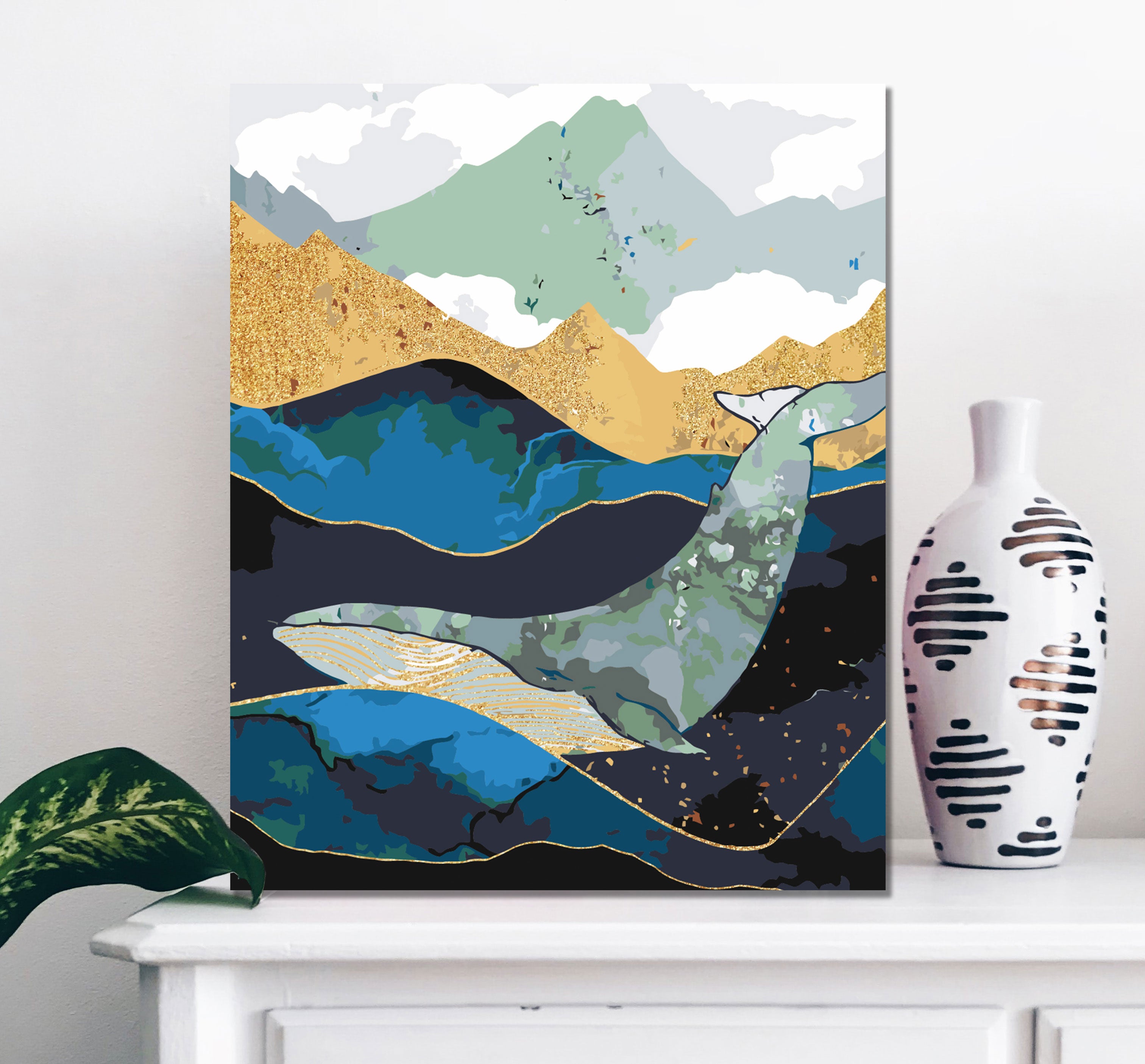 Abstrakcia Veľryba (SC0615)