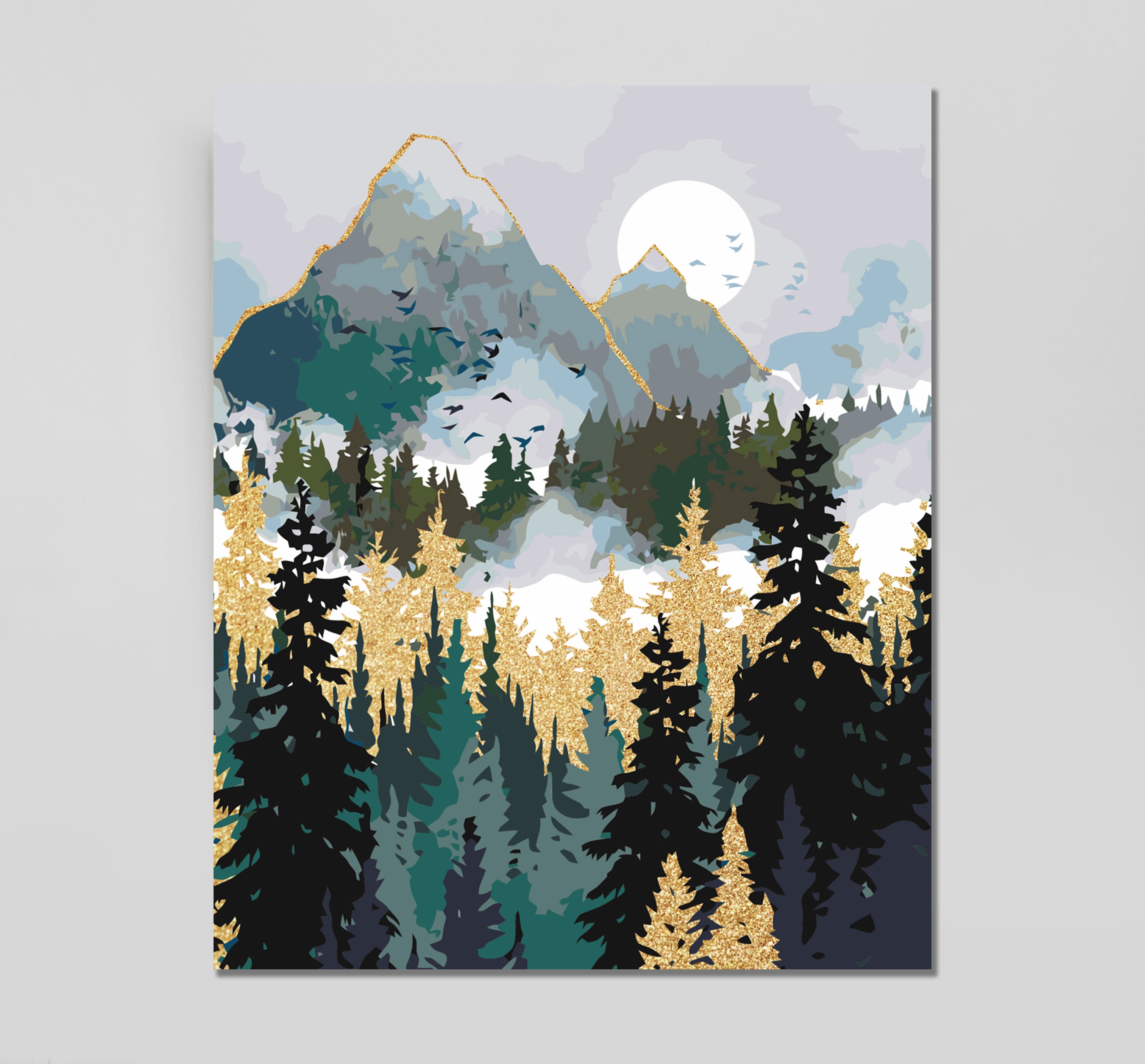 Nočný zlatý les (SC0603)