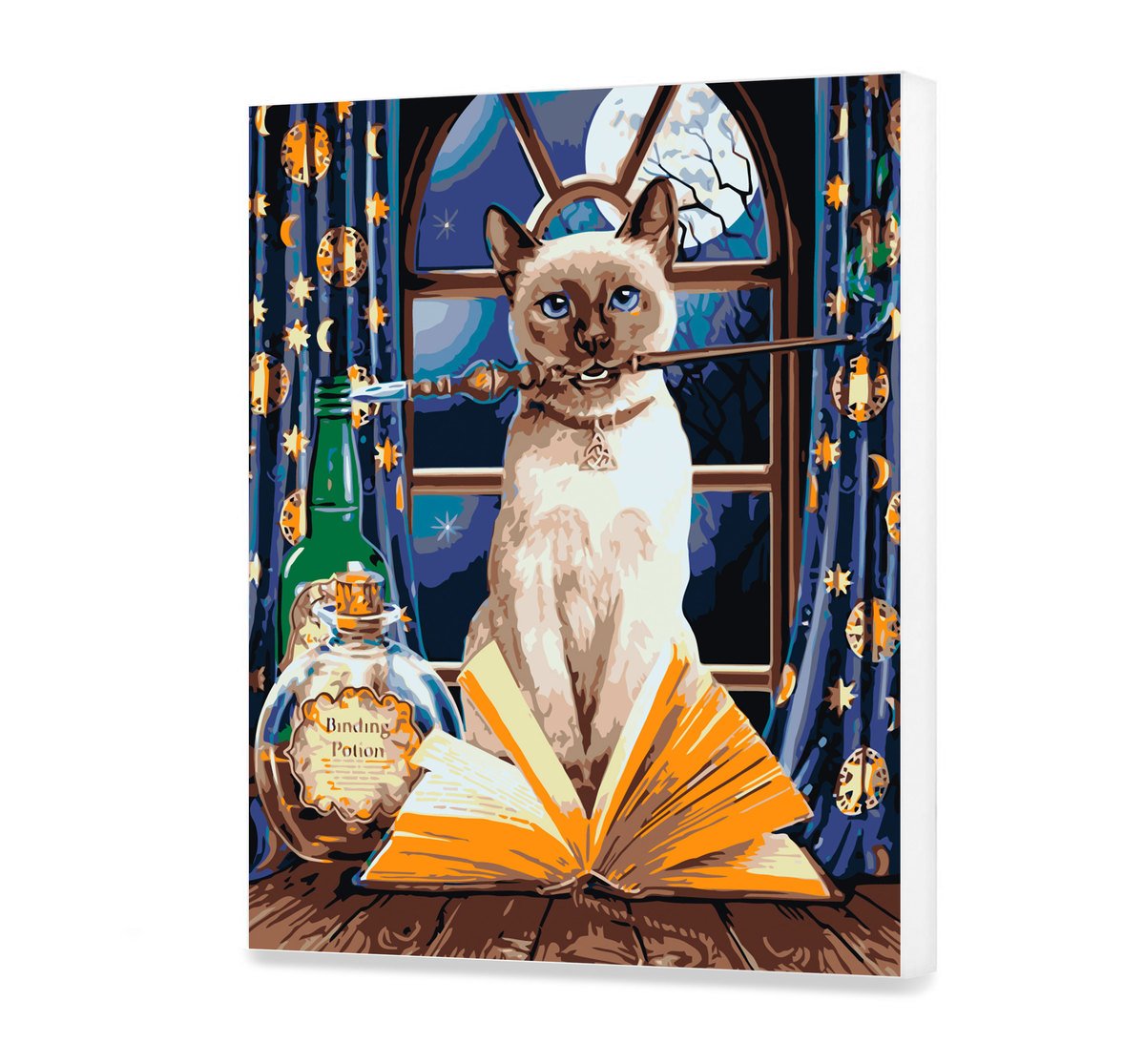 Maľovanie podľa cisel - Kúzelné Mačky