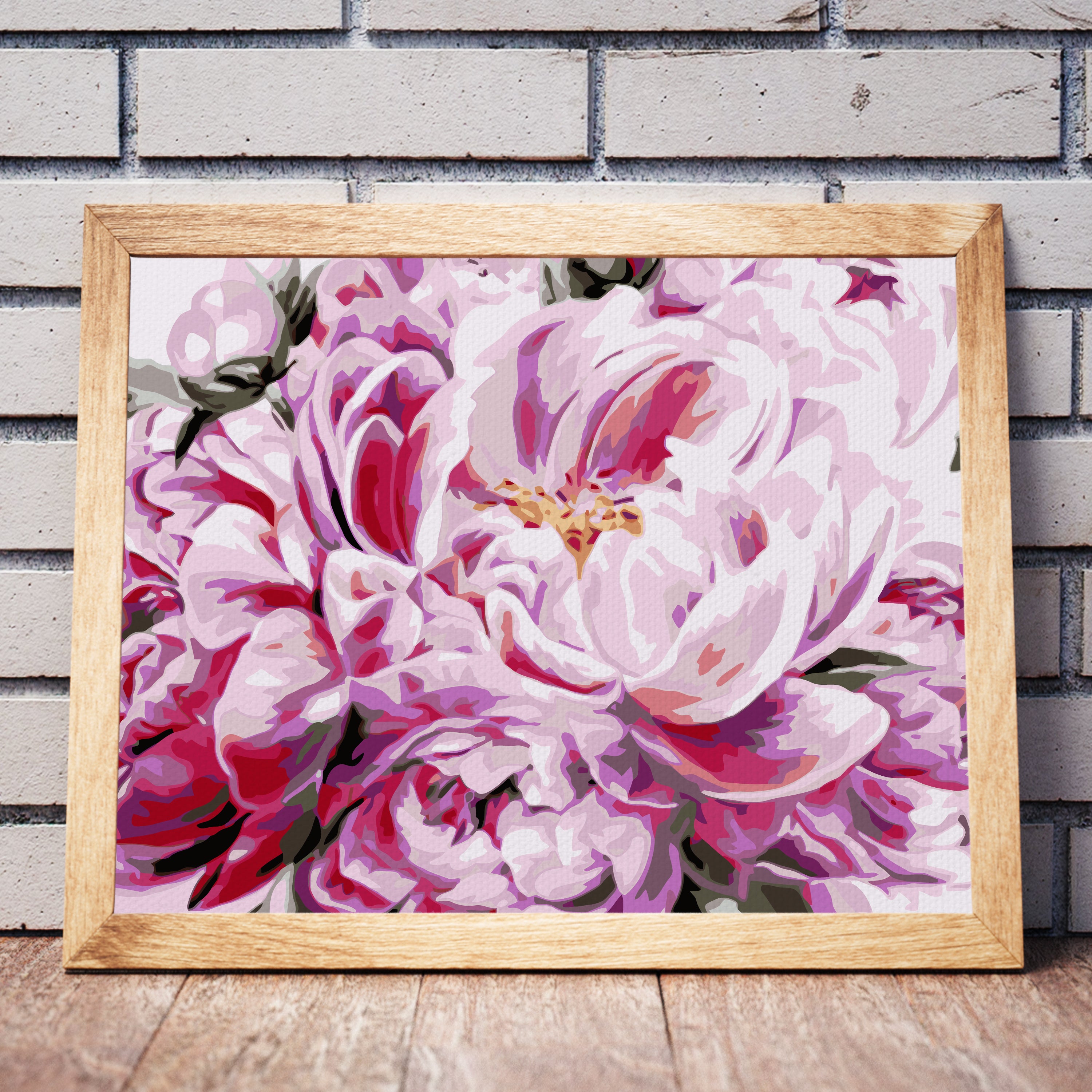 Kvet Ružovej Pivonky