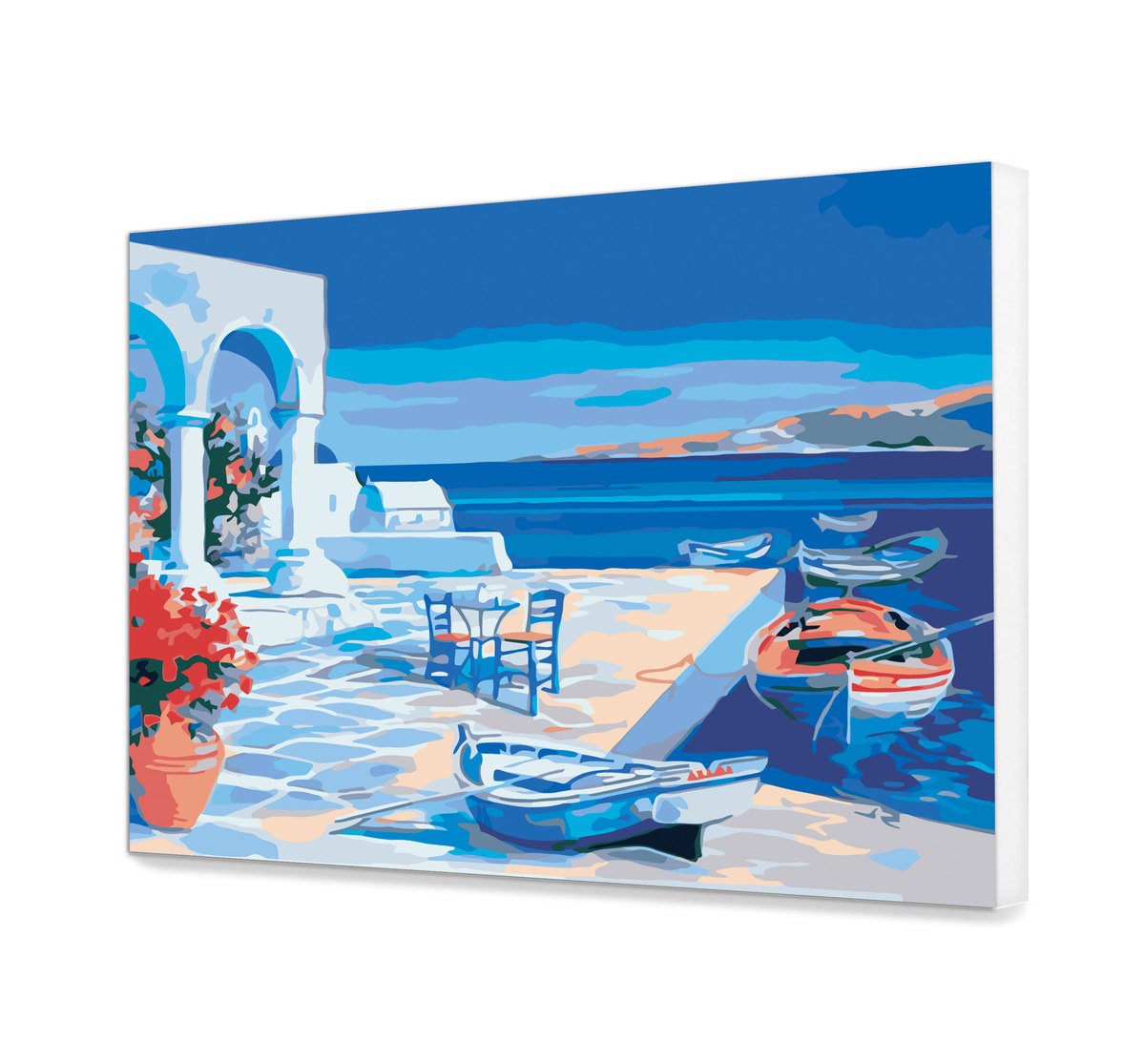 Malovanie podla cisel - Grécko