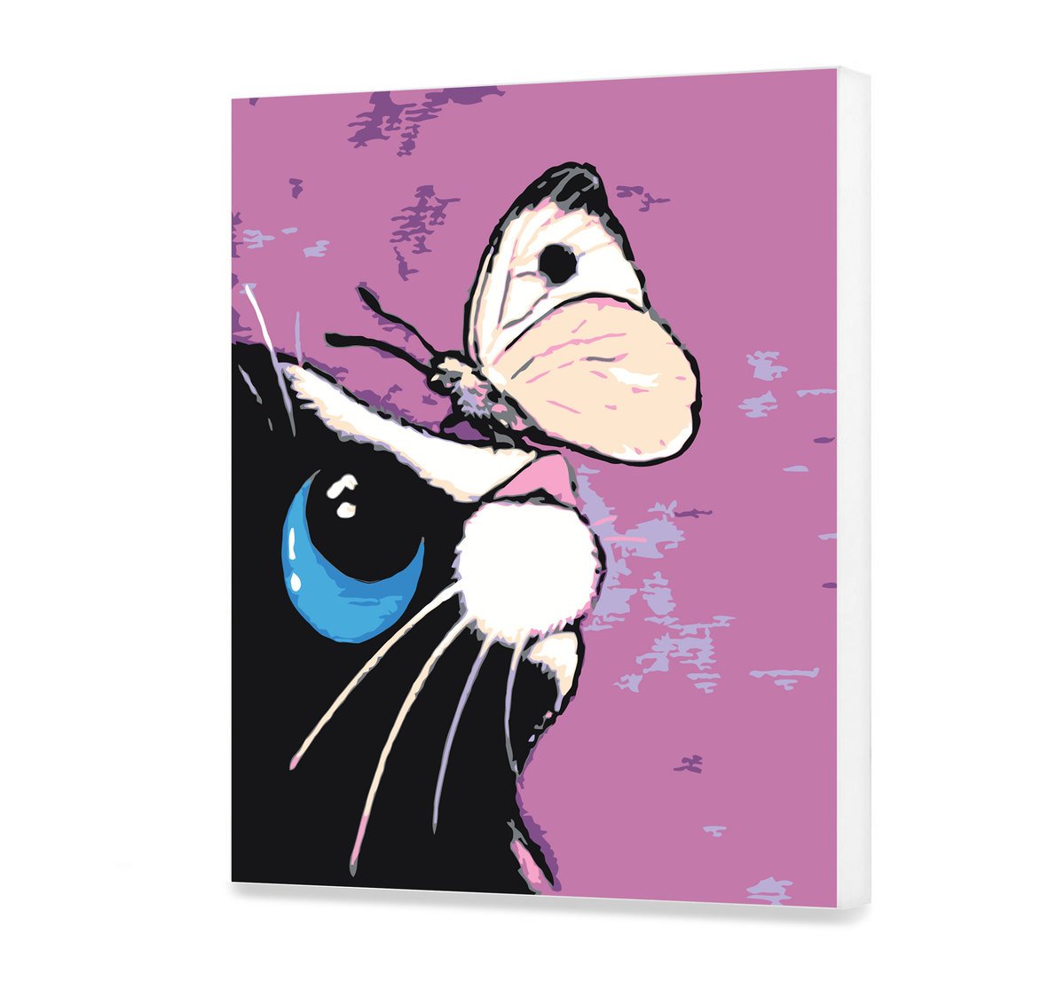 Malovanie podla cisel - Žena V Bielom