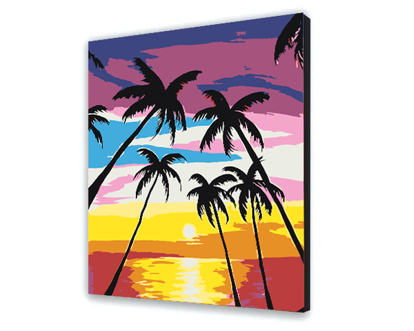 Malovanie podla cisel - Umenie Západu Slnka