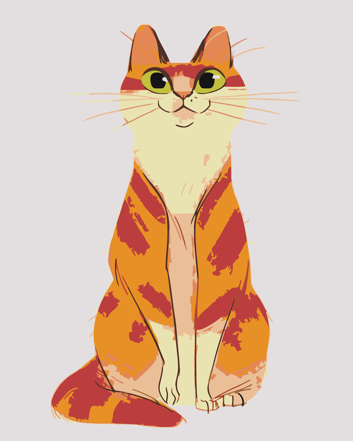 Vtipná Zázvorová Mačka