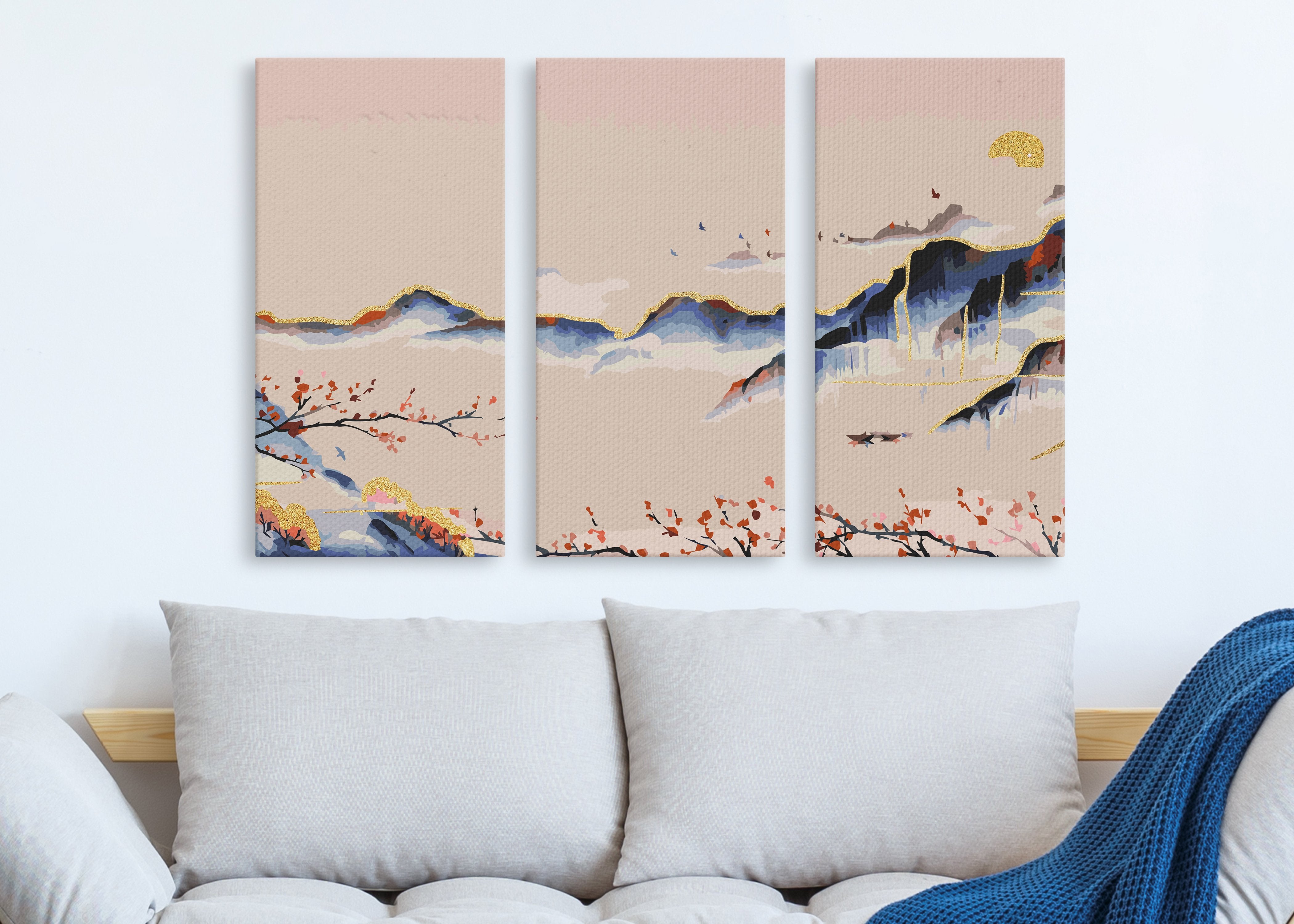 Panoráma hôr so Zlatou farbou (DA0697)