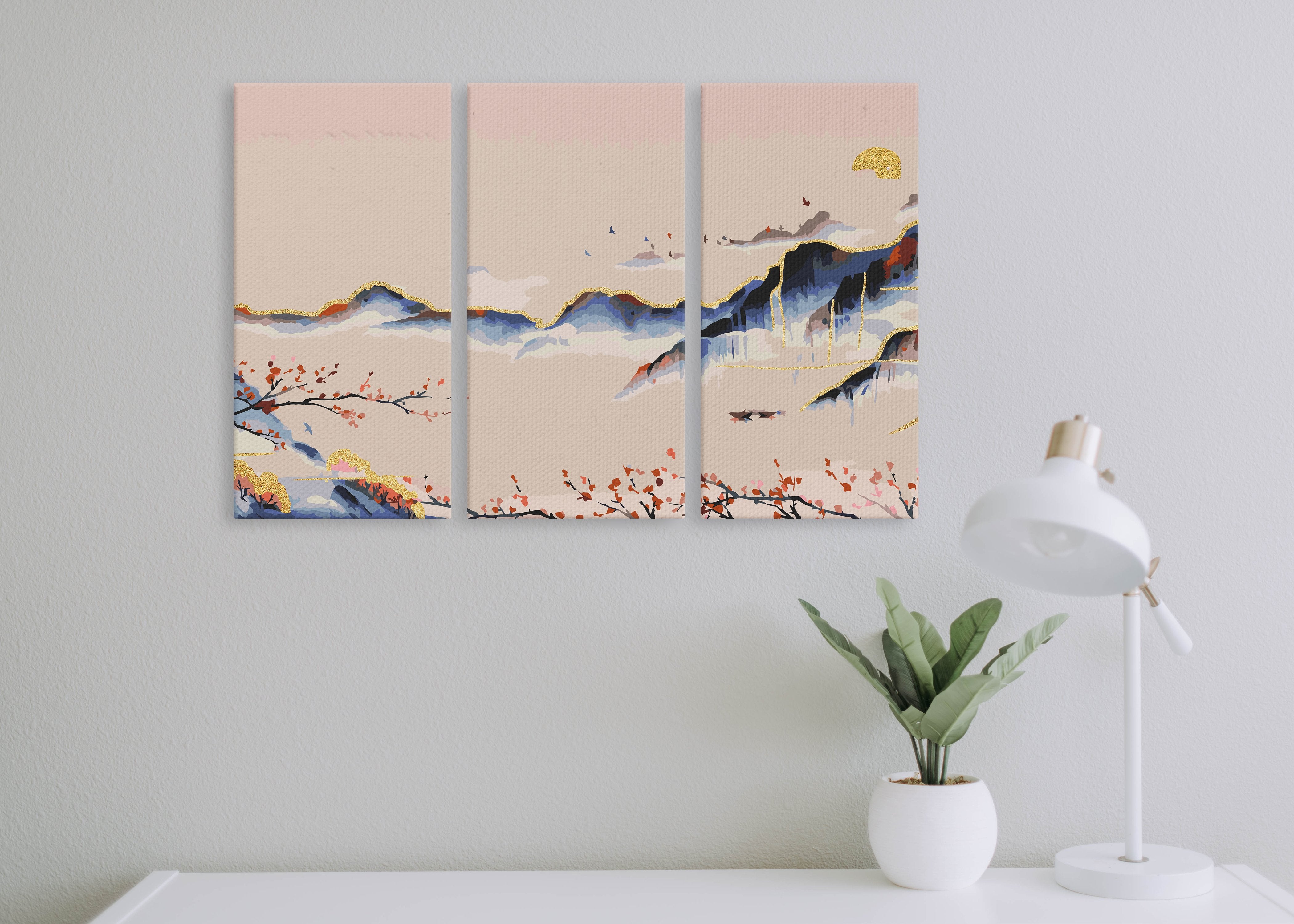 Panoráma hôr so Zlatou farbou (DA0697)