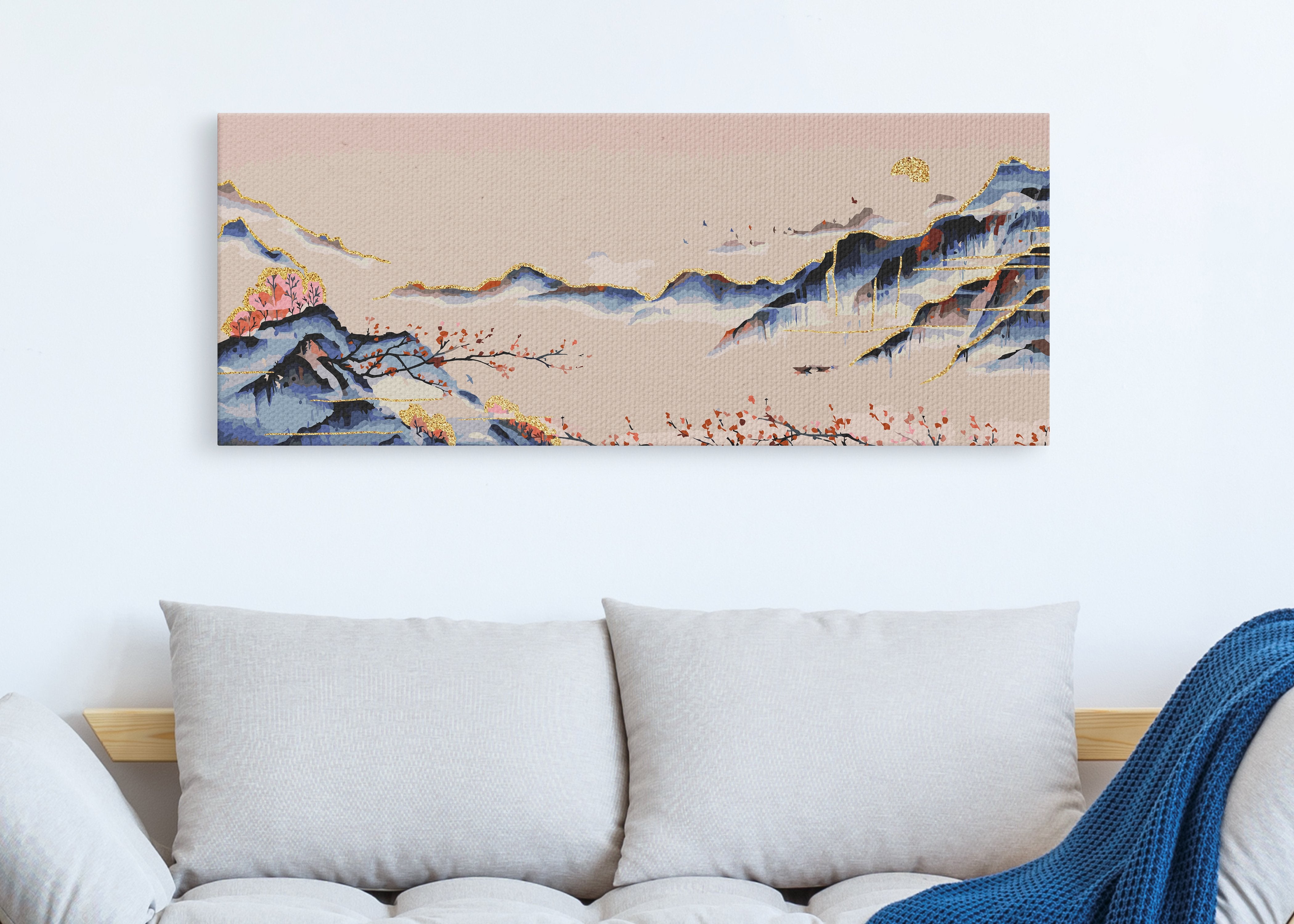 Panoráma hôr so Zlatou farbou (DA0697)