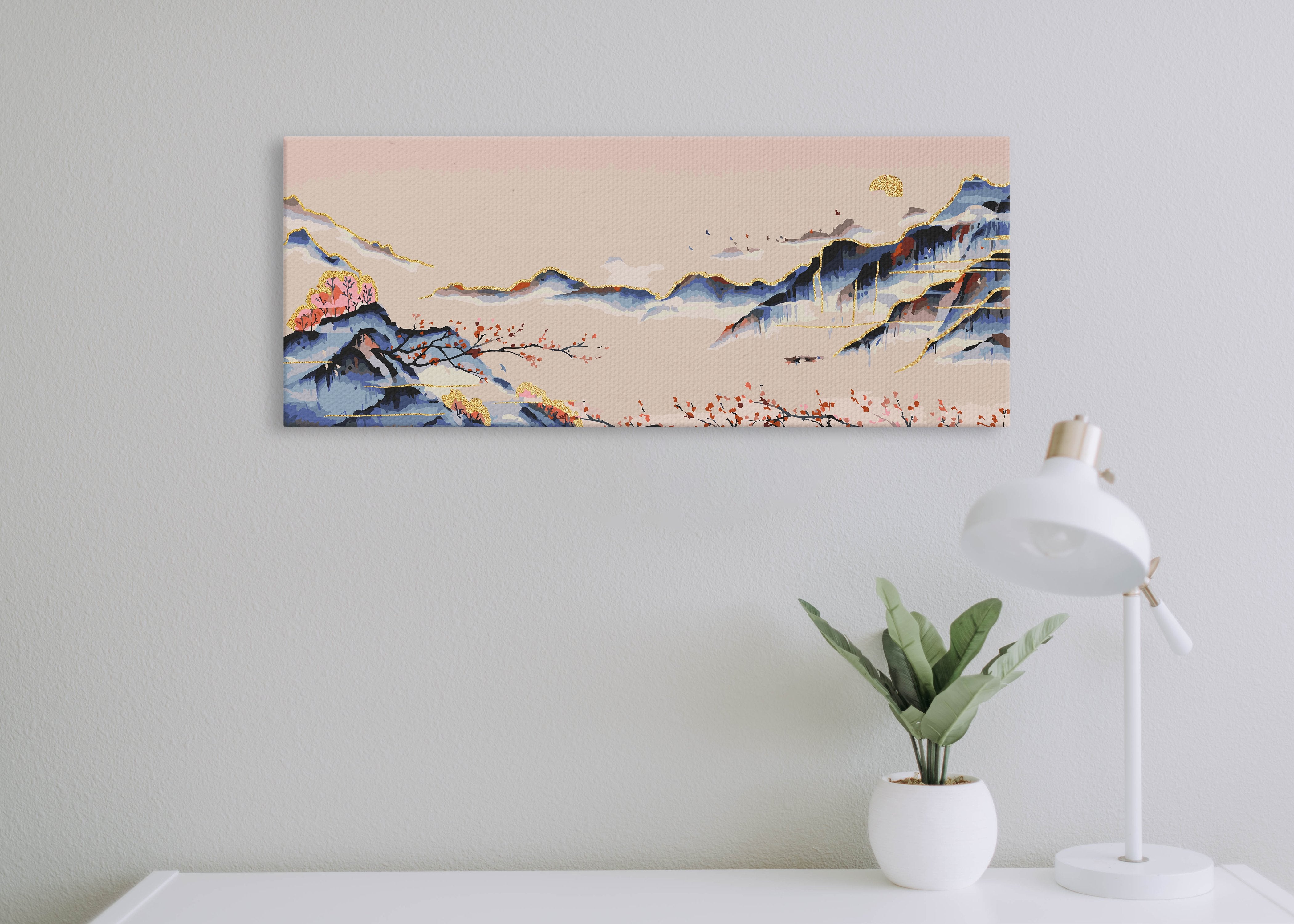 Panoráma hôr so Zlatou farbou (DA0697)