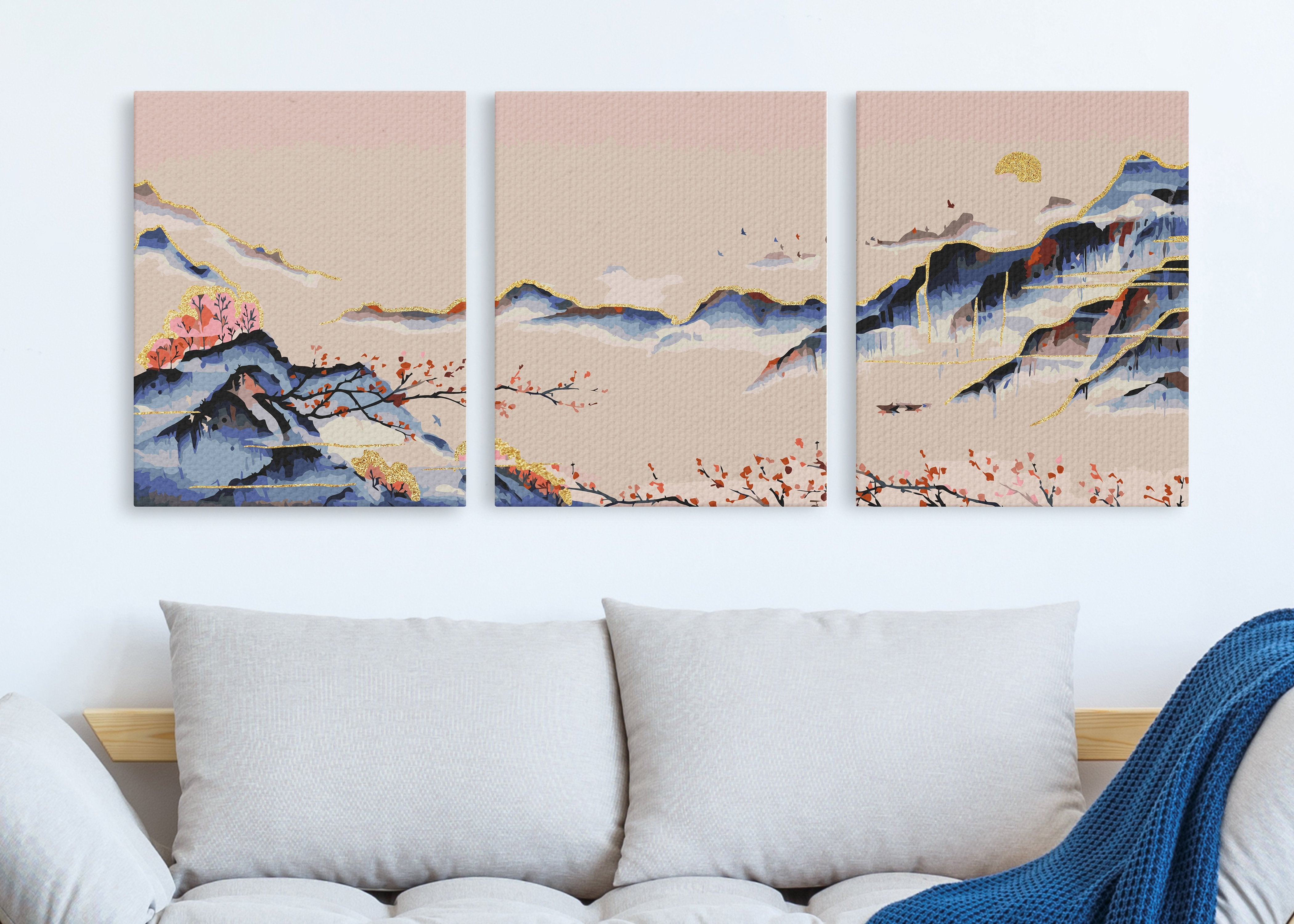 Panoráma hôr so Zlatou farbou (DA0697)