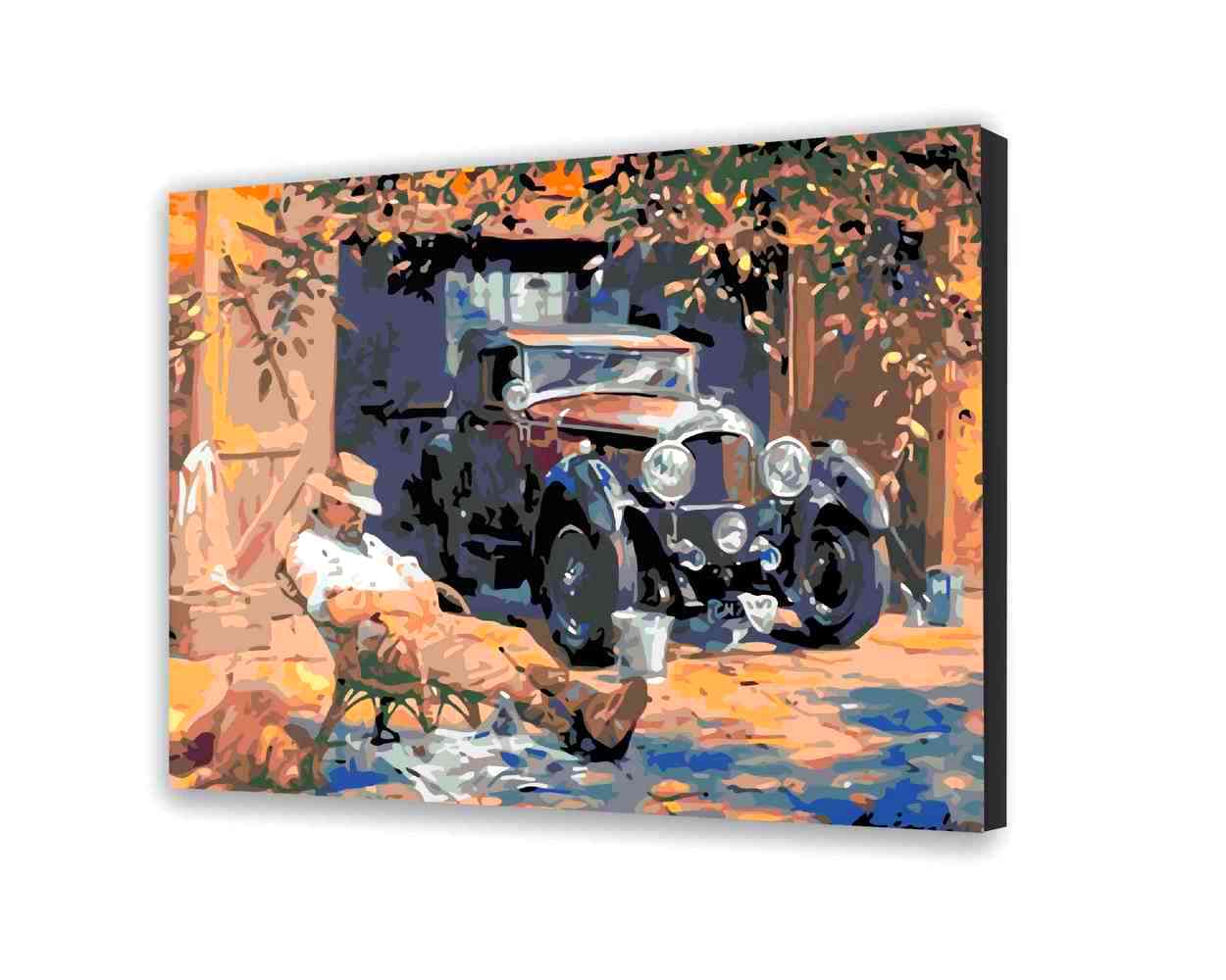 Plátno podľa čísla - Relax Auto