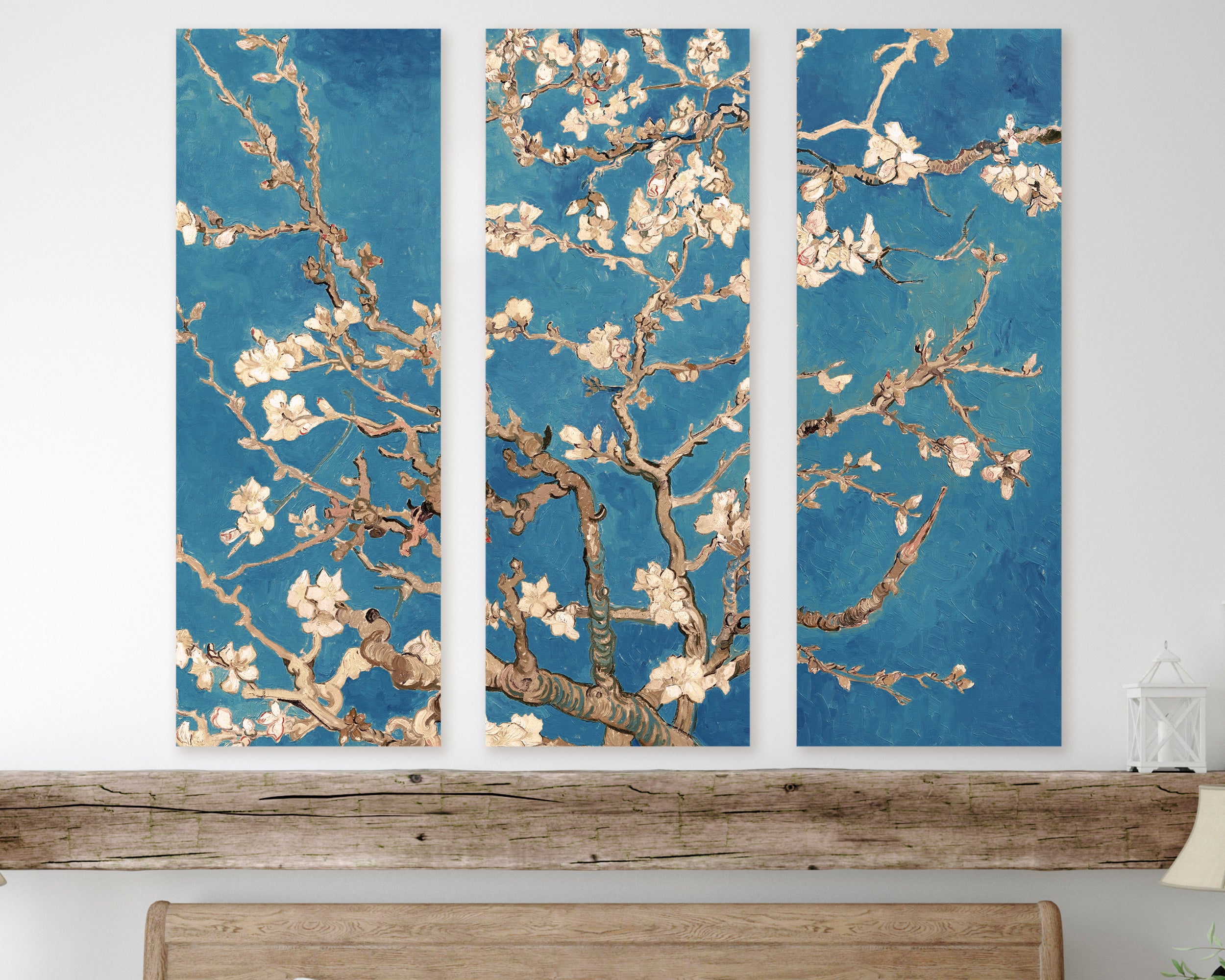 Vetvy rozkvitnutých mandlí Van Gogh