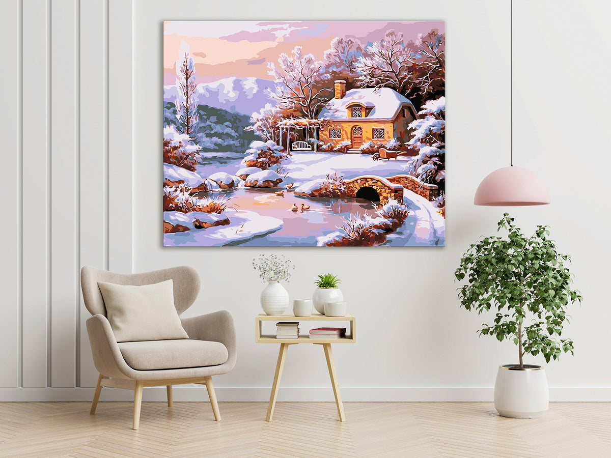 Útulný domček v lese