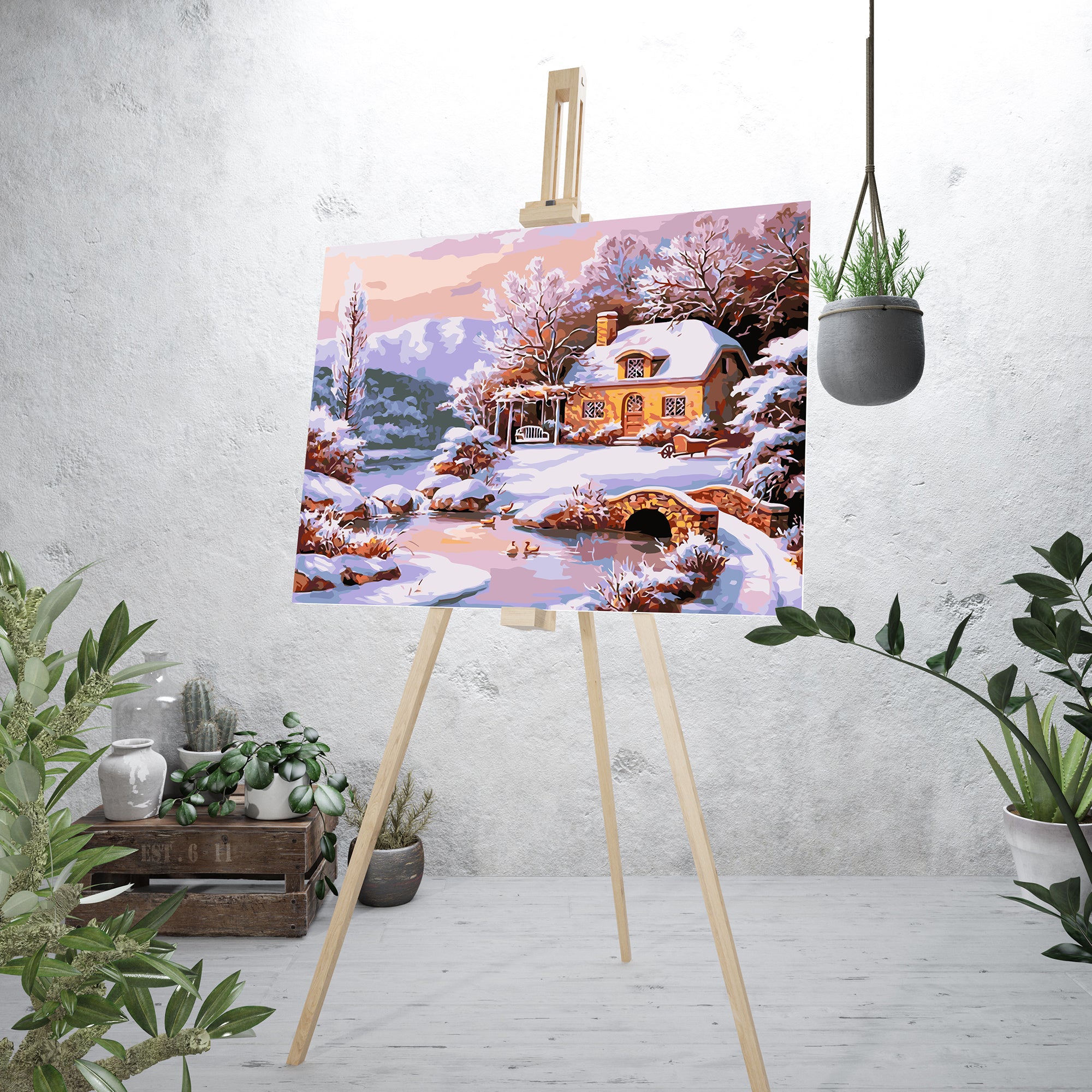 Útulný domček v lese