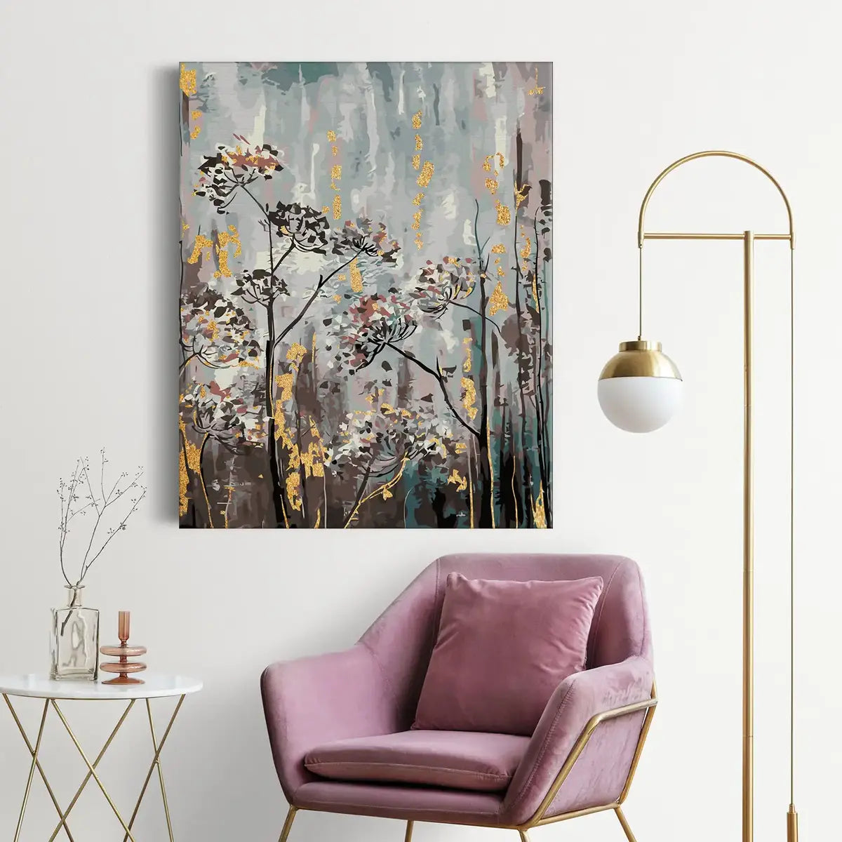 Aranžmán zo sušených kvetov