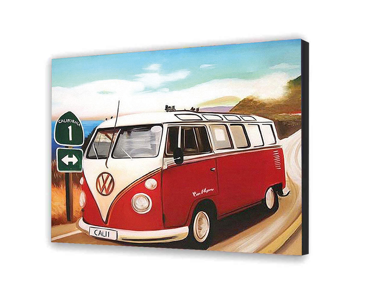 Malovanie podla cisel - Červený Autobus