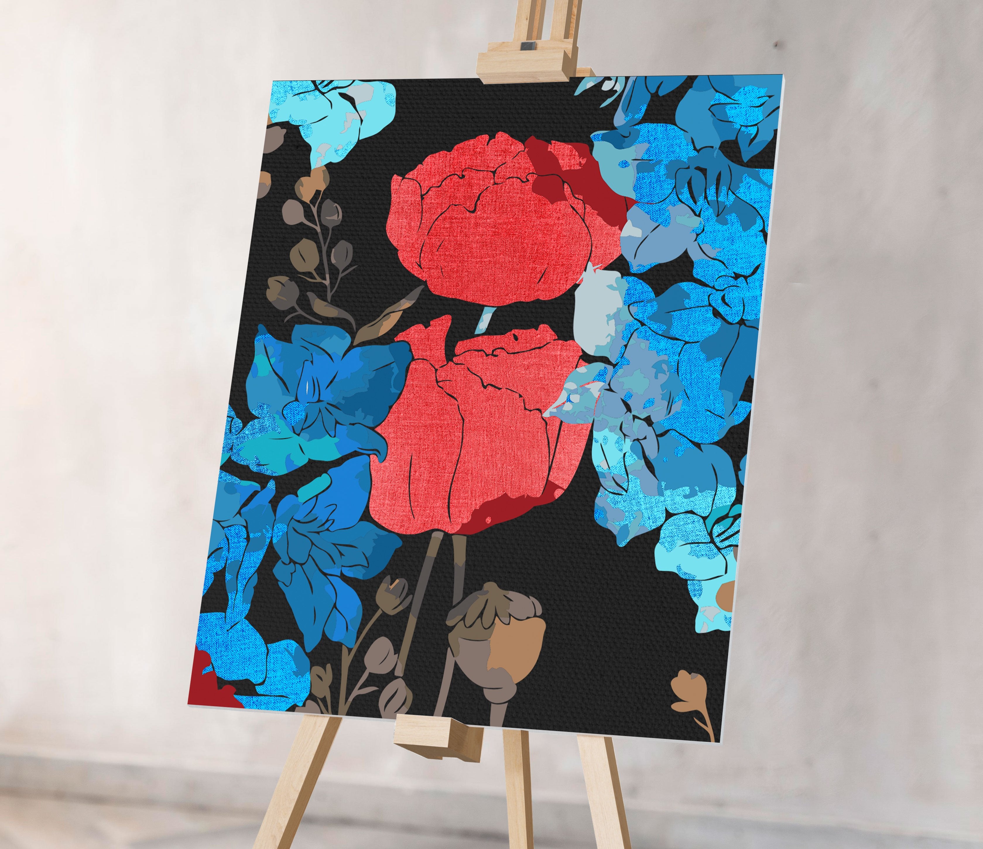 Farebné Kvety (NK0434)