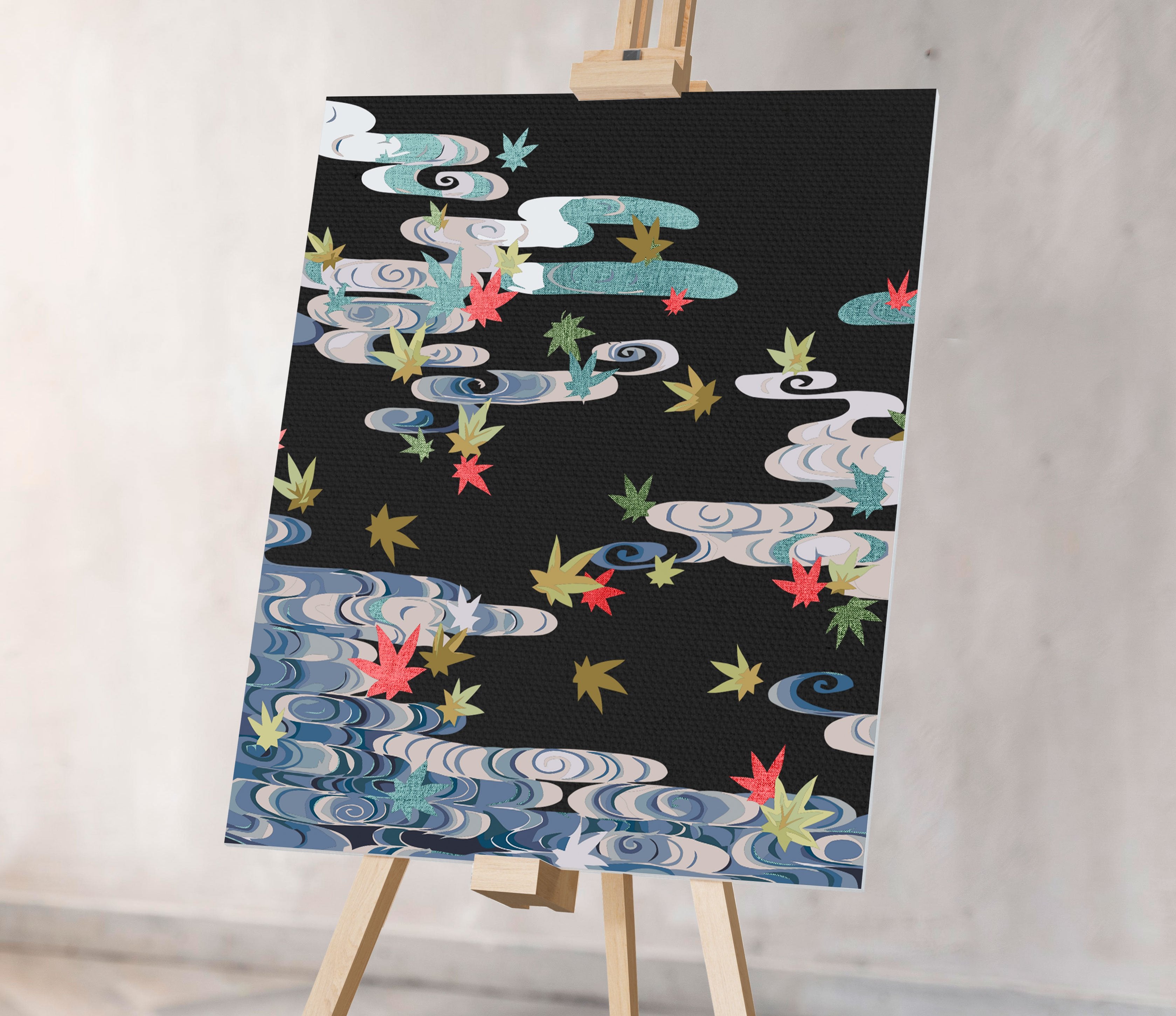 Abstrakcia na Čiernom (NK0440)