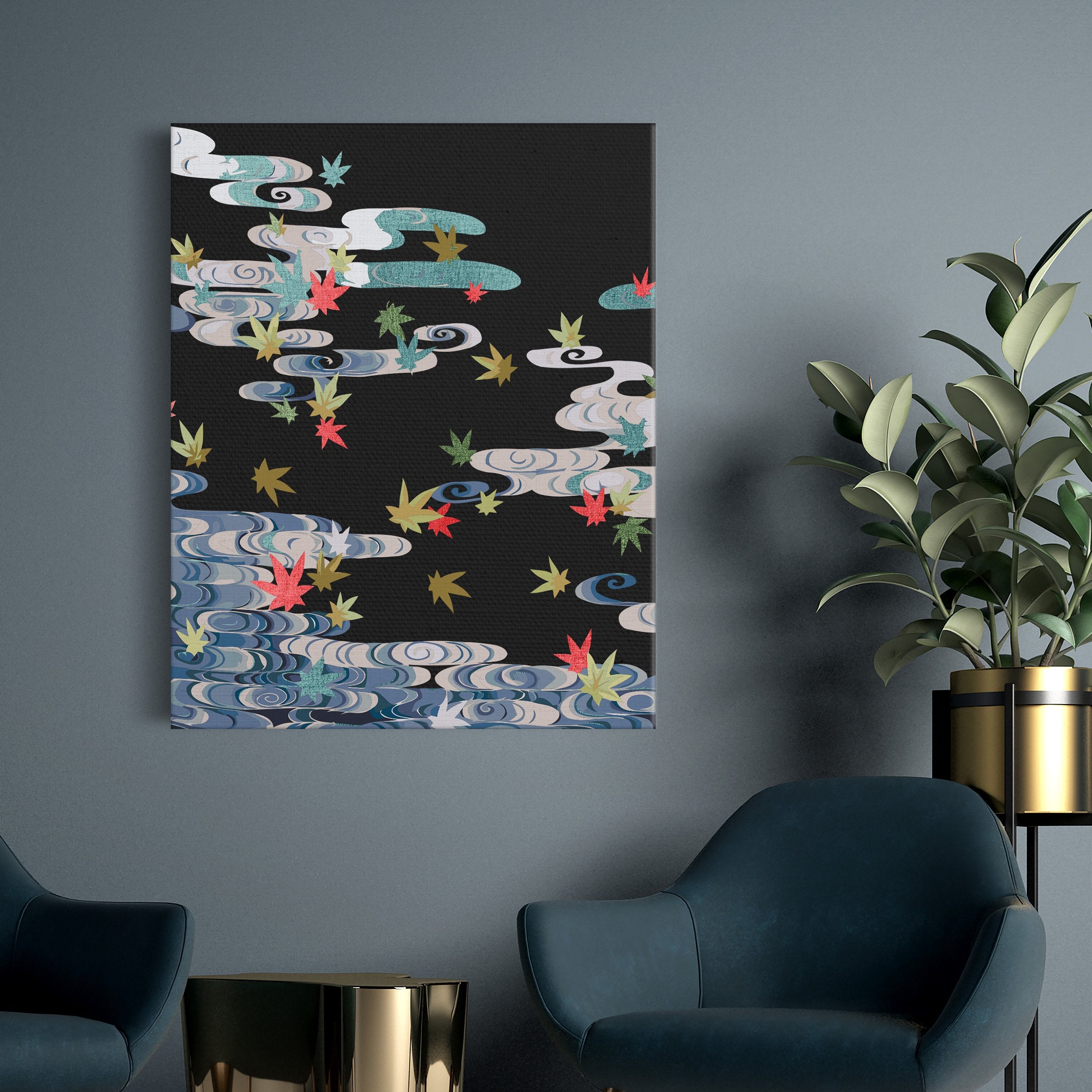 Abstrakcia na Čiernom (NK0440)