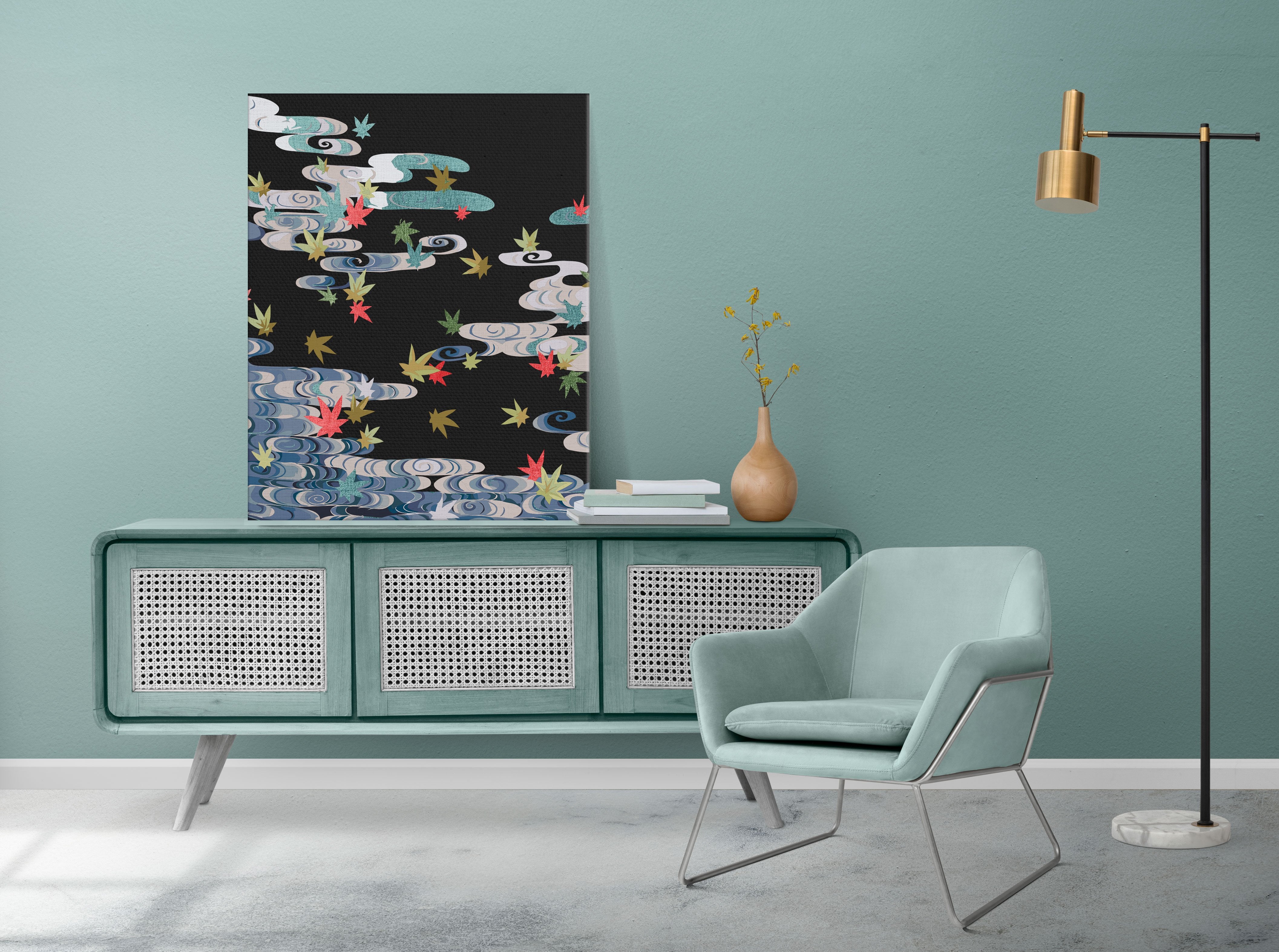 Abstrakcia na Čiernom (NK0440)