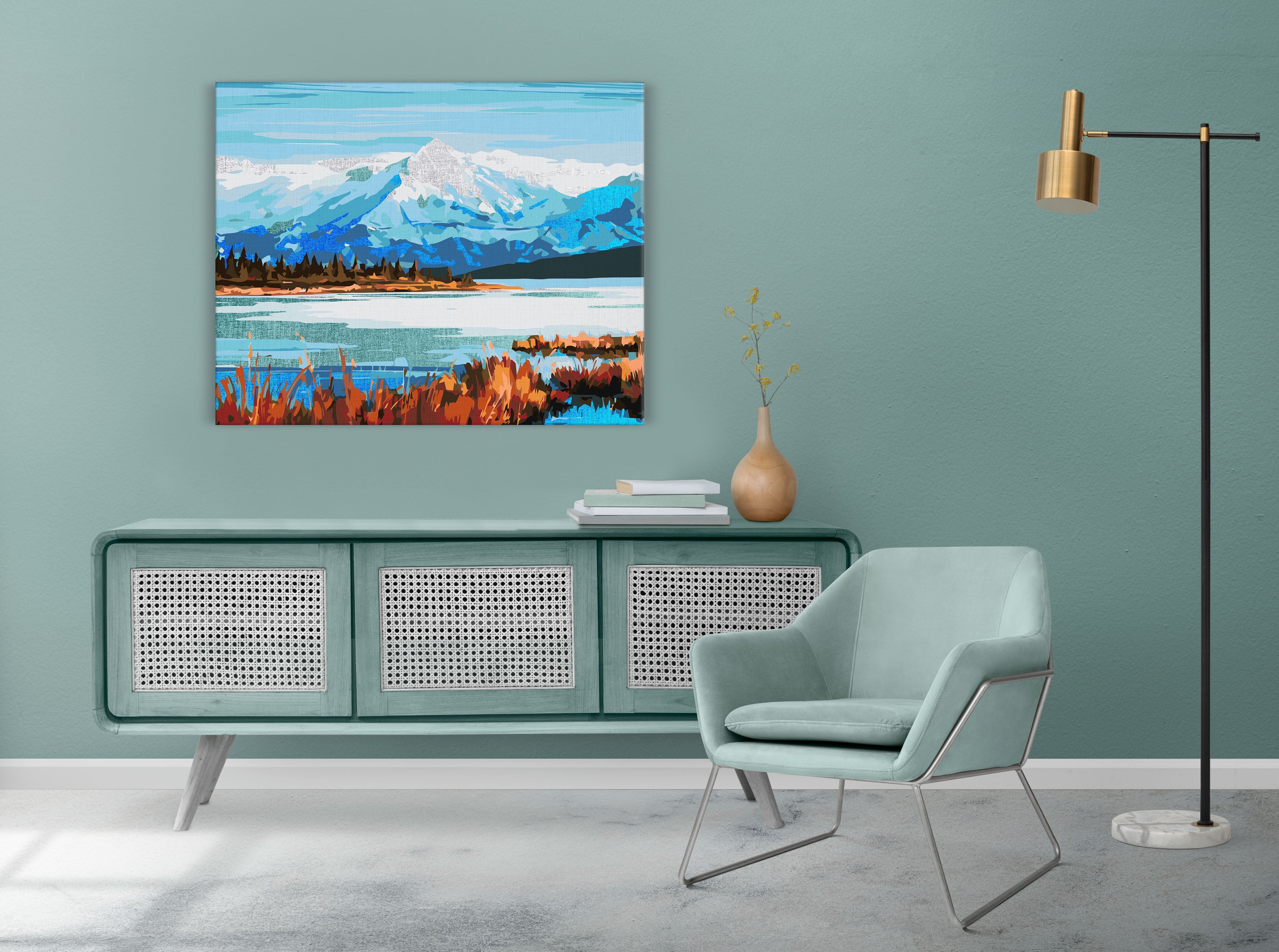 Pohľad na Zasnežené Hory (NK0446)