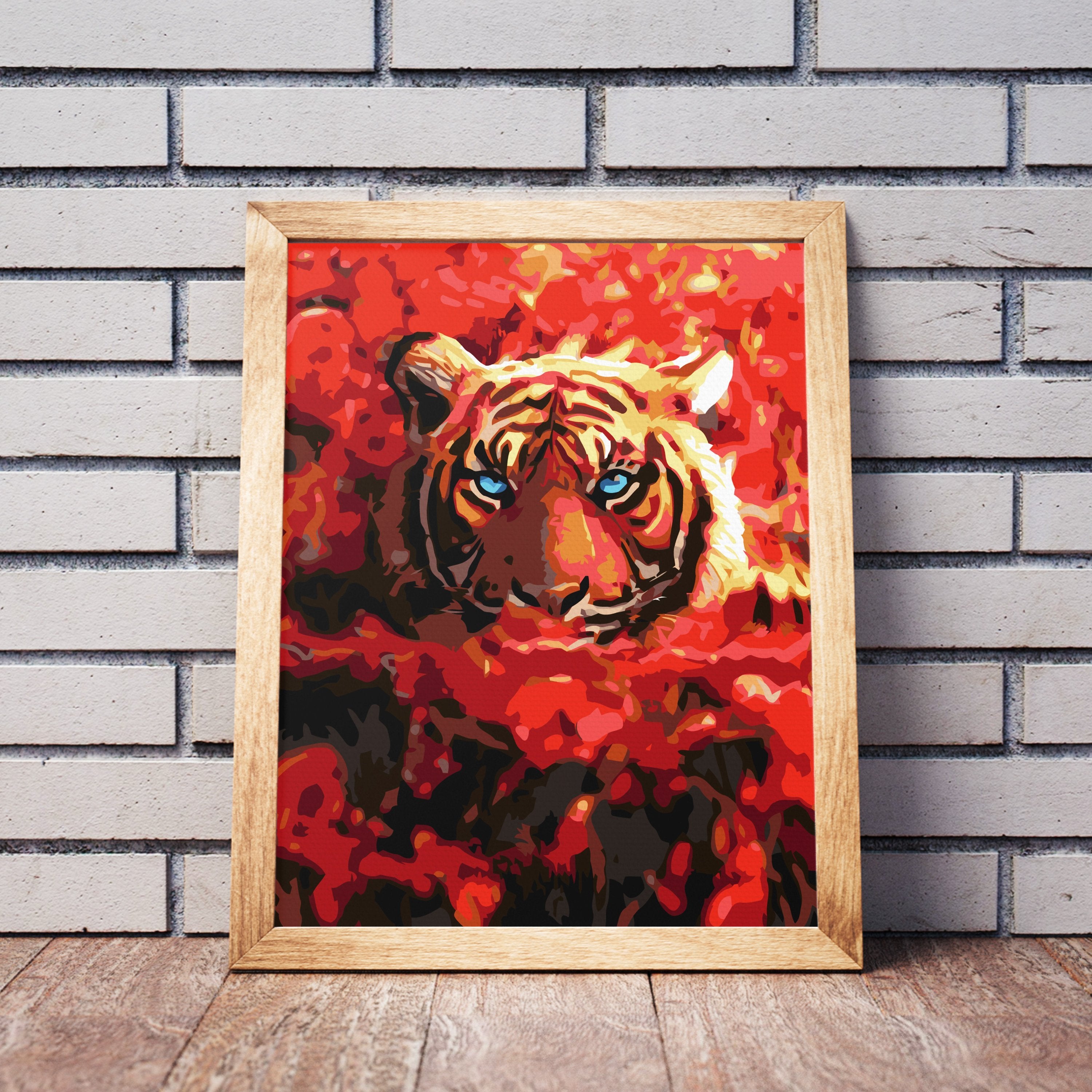 Modré oči tigra (NK0457)