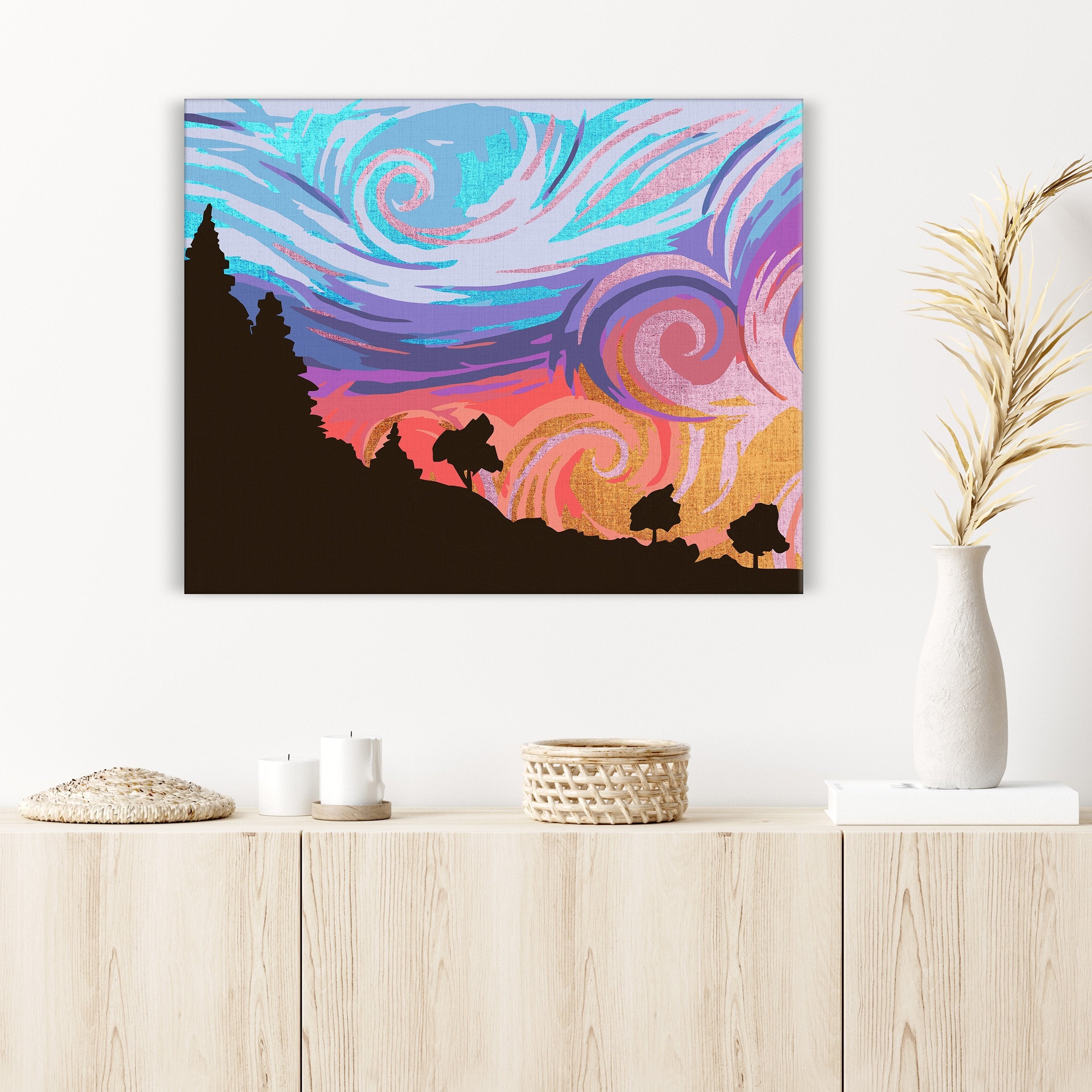 Farebný západ slnka (NK0458)