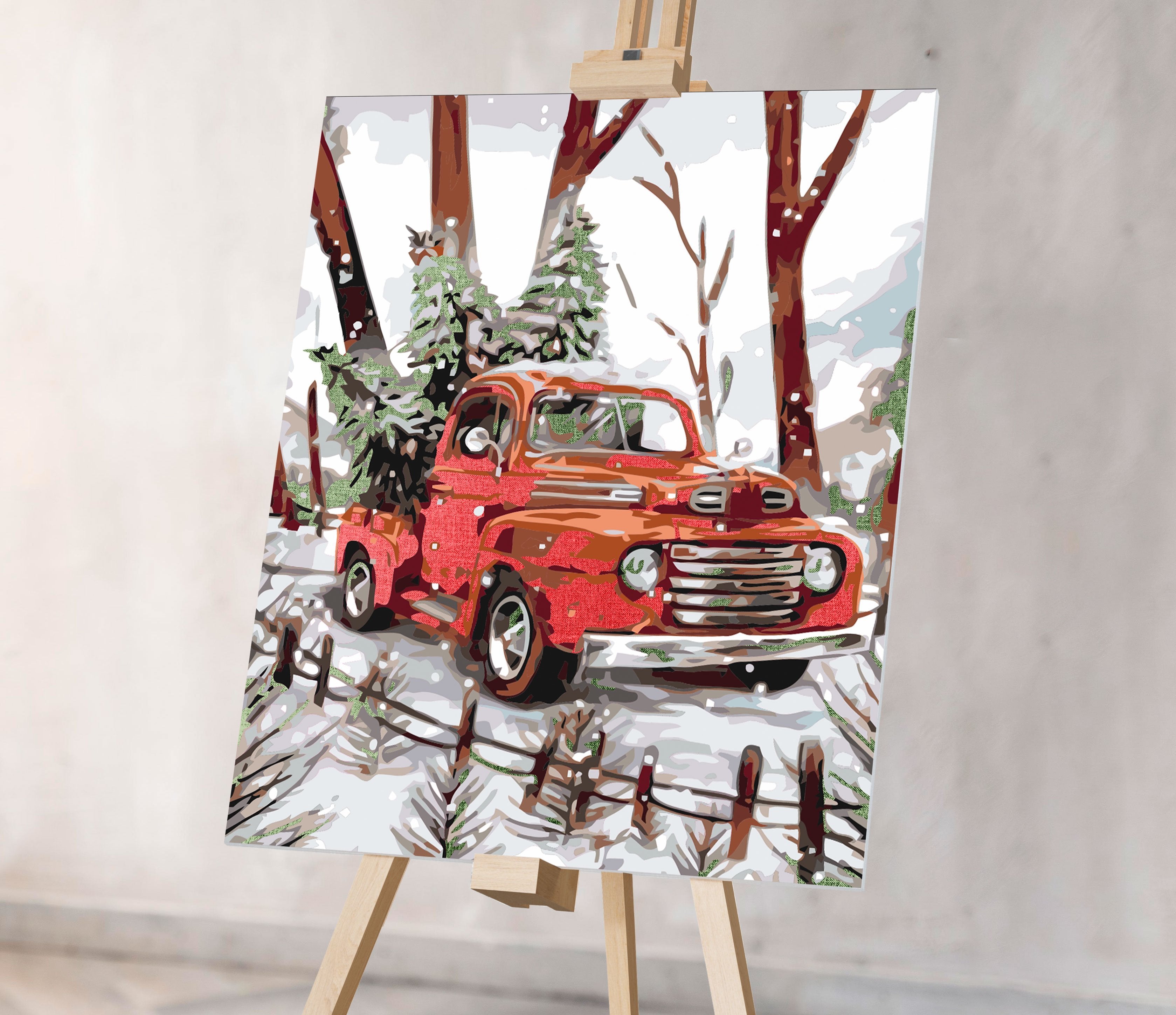 Vianočné auto (NK0459)