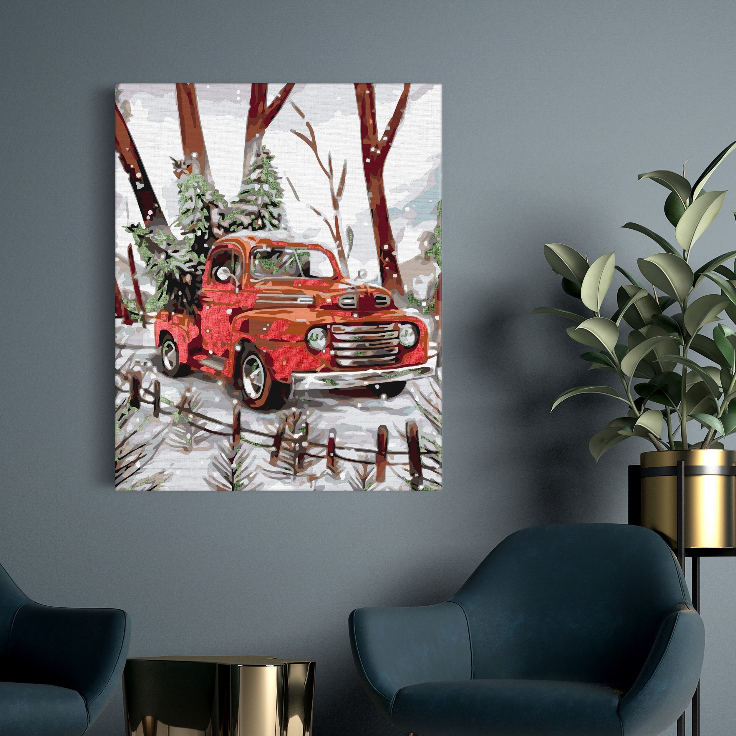 Vianočné auto (NK0459)